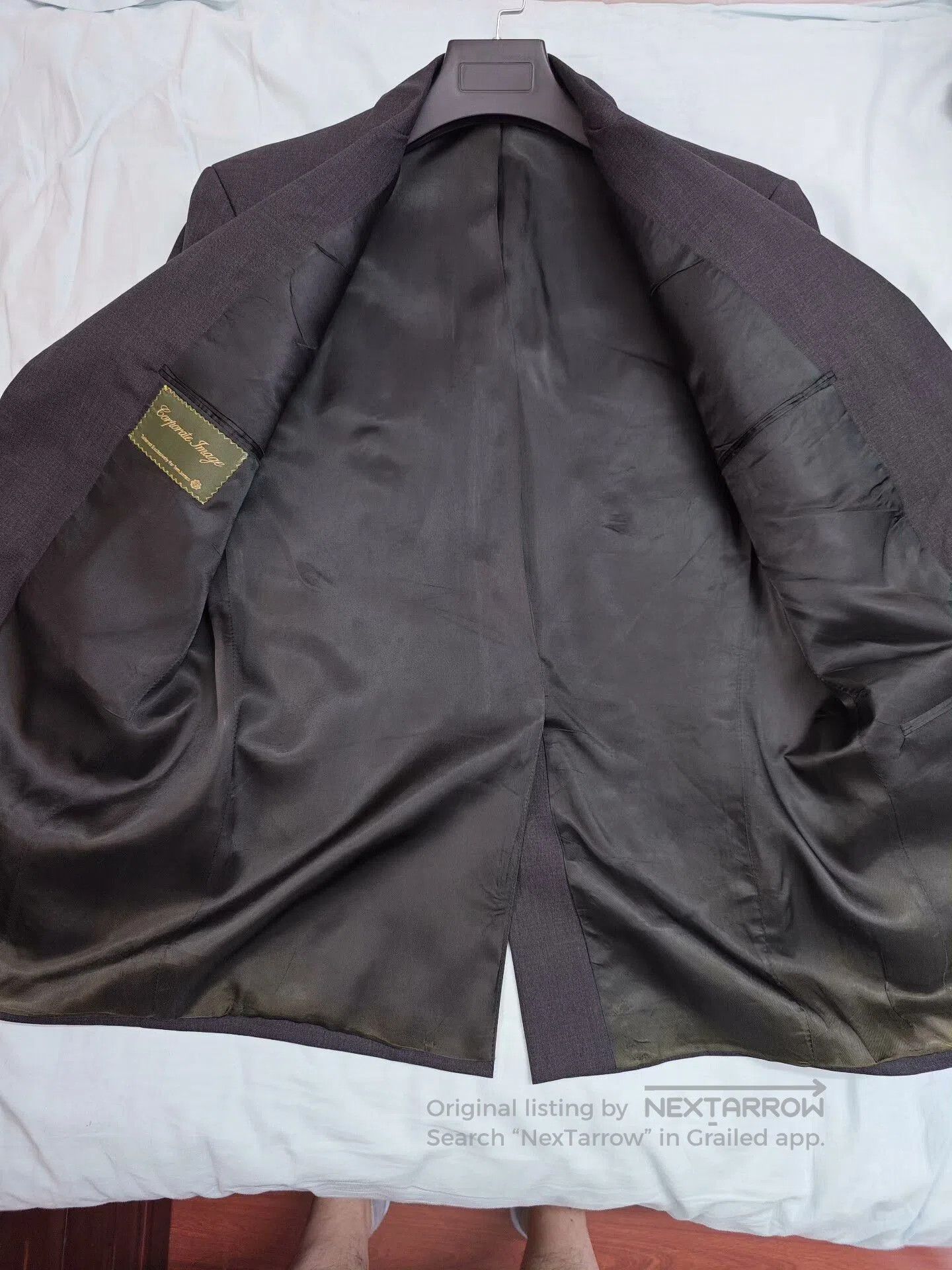Other Custom Tailored Wool Suit by Tom James. Size US L / EU 52-54 / 3 - 6 Thumbnail