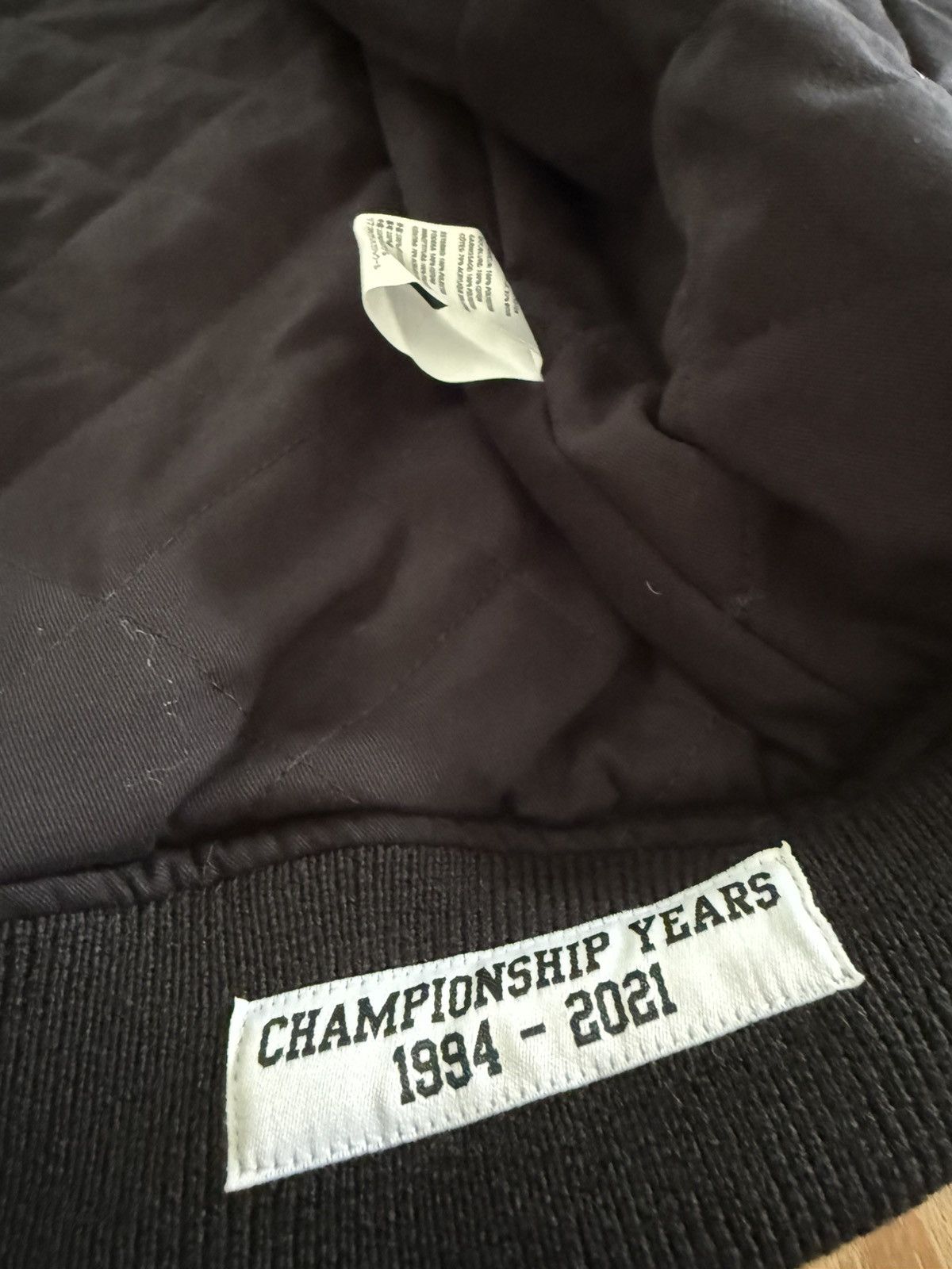 Supreme Supreme Varsity Jacket Size Xl Men’s Satin Mitchell & Ness Size US XL / EU 56 / 4 - 10 Thumbnail