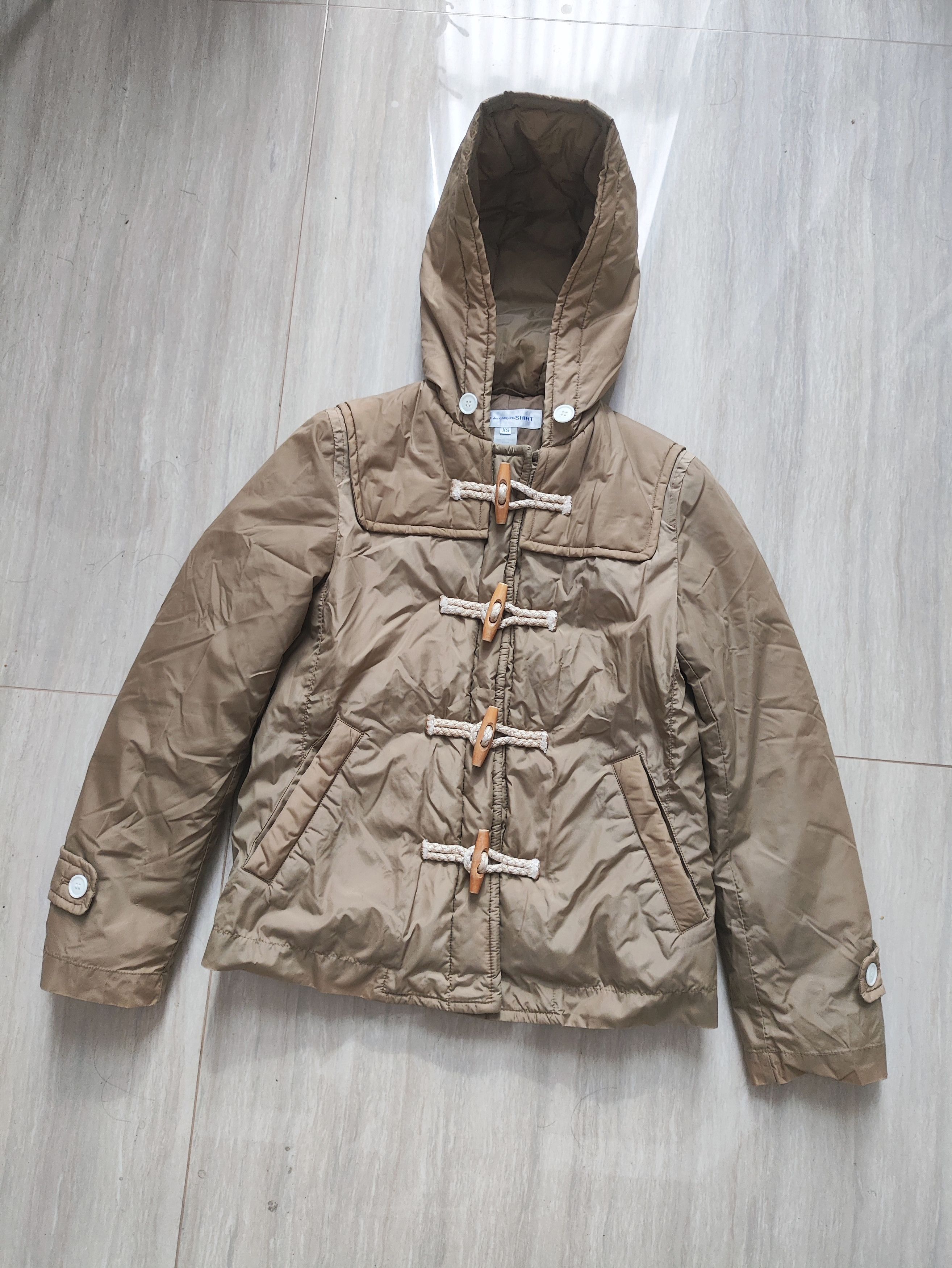 Comme des Garcons SHIRT CDG nylon duffle coat Size XS / US 0-2 / IT 36-38 - 3 Thumbnail