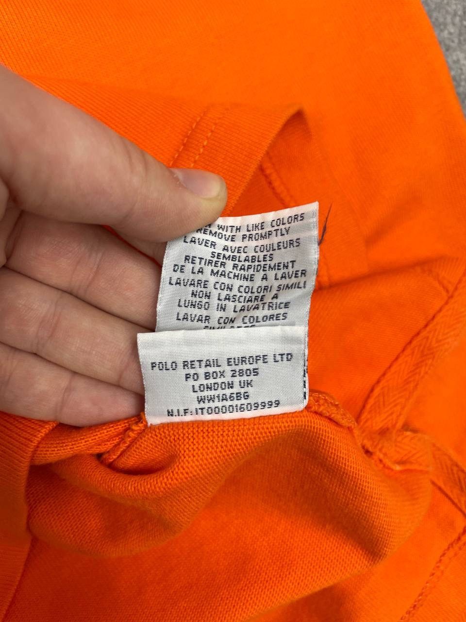 Polo Ralph Lauren Polo Ralph Lauren Men Polo Shirt Custom Fit Orange Size US M / EU 48-50 / 2 - 7 Thumbnail