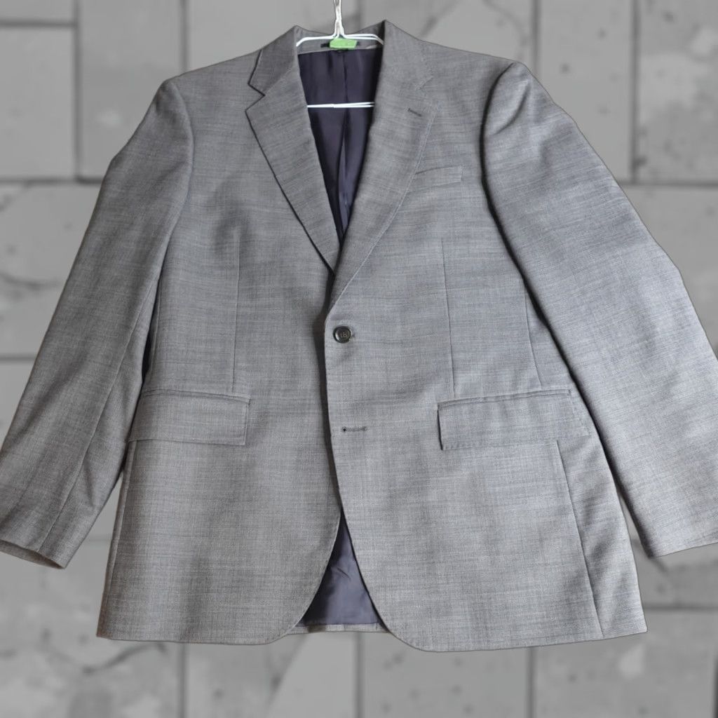 J.Crew Ludlow Jacket 40R Gray Four Season Wool Classic Fit