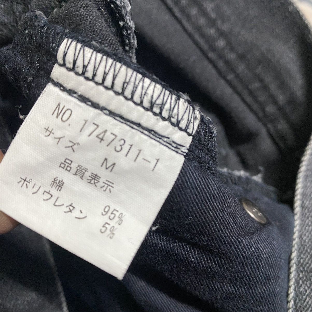 Tete Homme TETE HOMME Black Denim Slim Jeans Size US 30 / EU 46 - 19 Thumbnail
