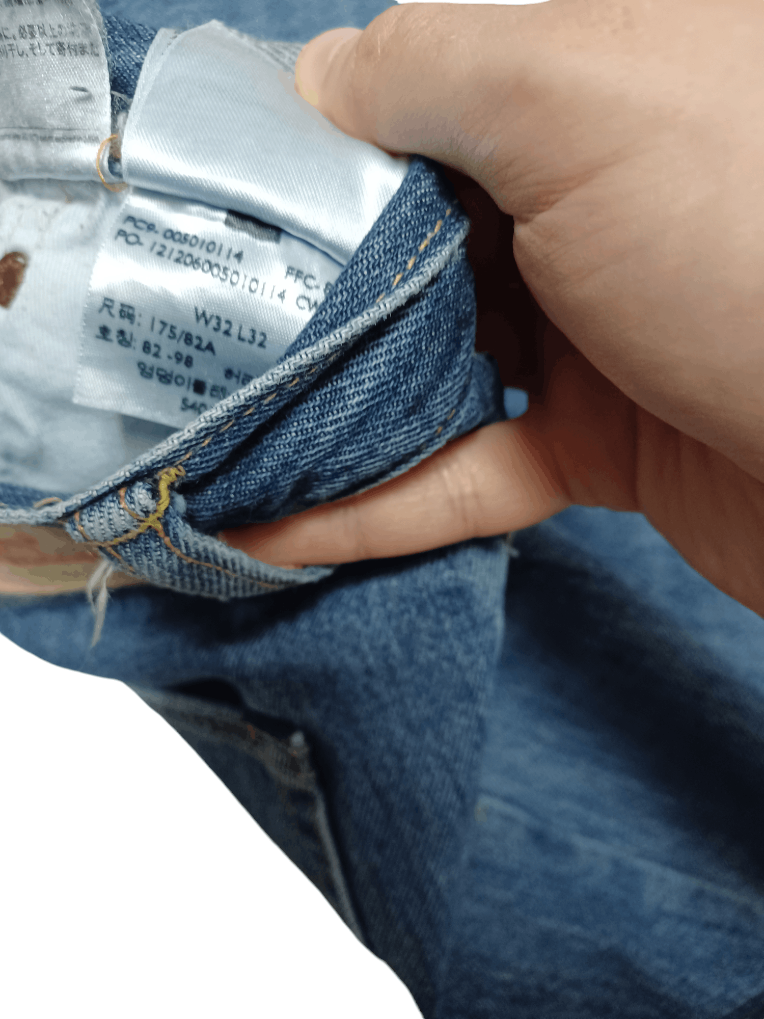 Levi's LEVI`S 501 W32 L32 HEAVY COTTON JEANS DENIM Size US 32 / EU 48 - 3 Thumbnail