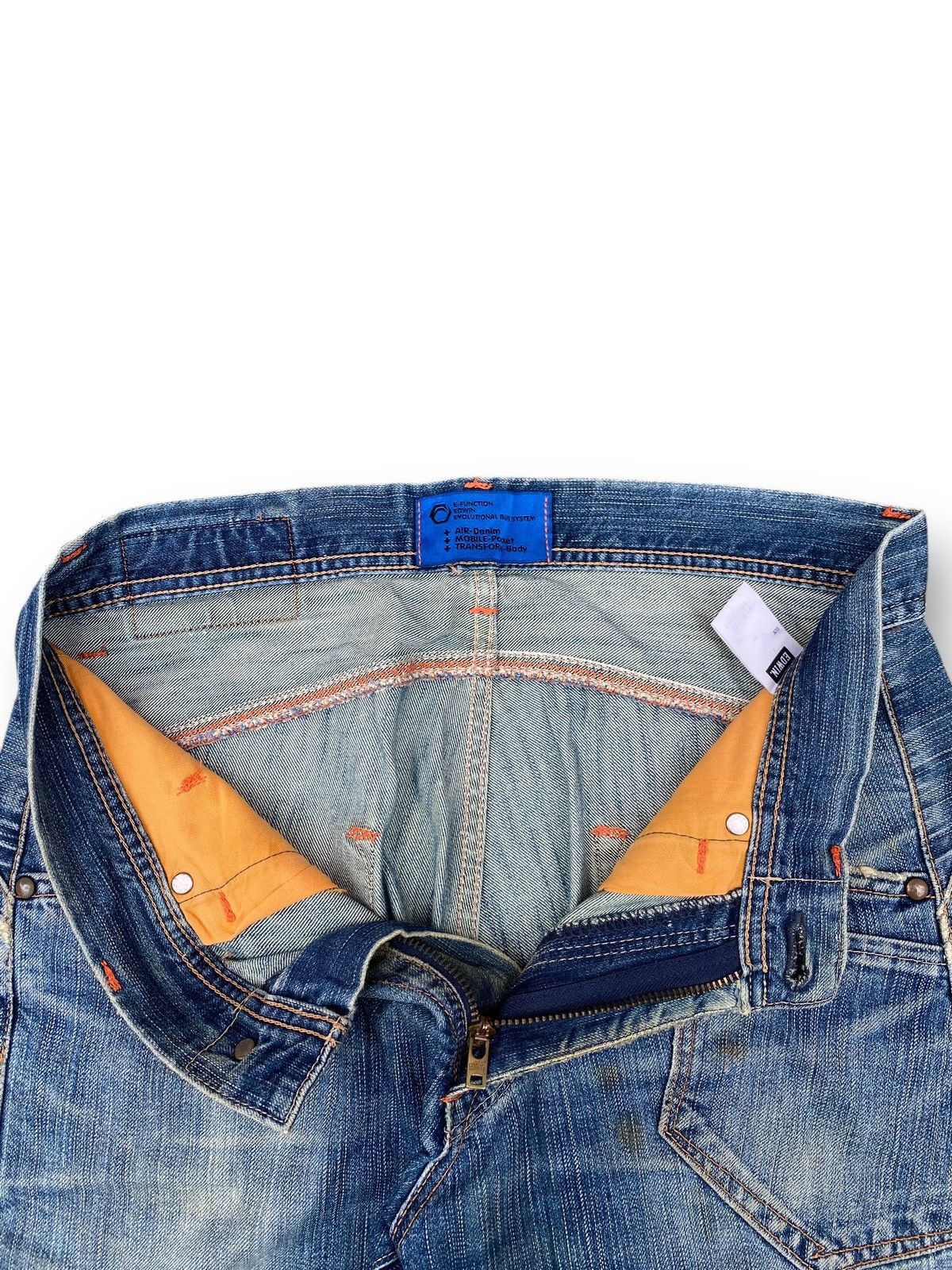 Edwin × Japanese Brand × Vintage Vintage Selvedge Distressed Edwin Denim Jeans. #D8 Size US 32 / EU 48 - 4 Thumbnail
