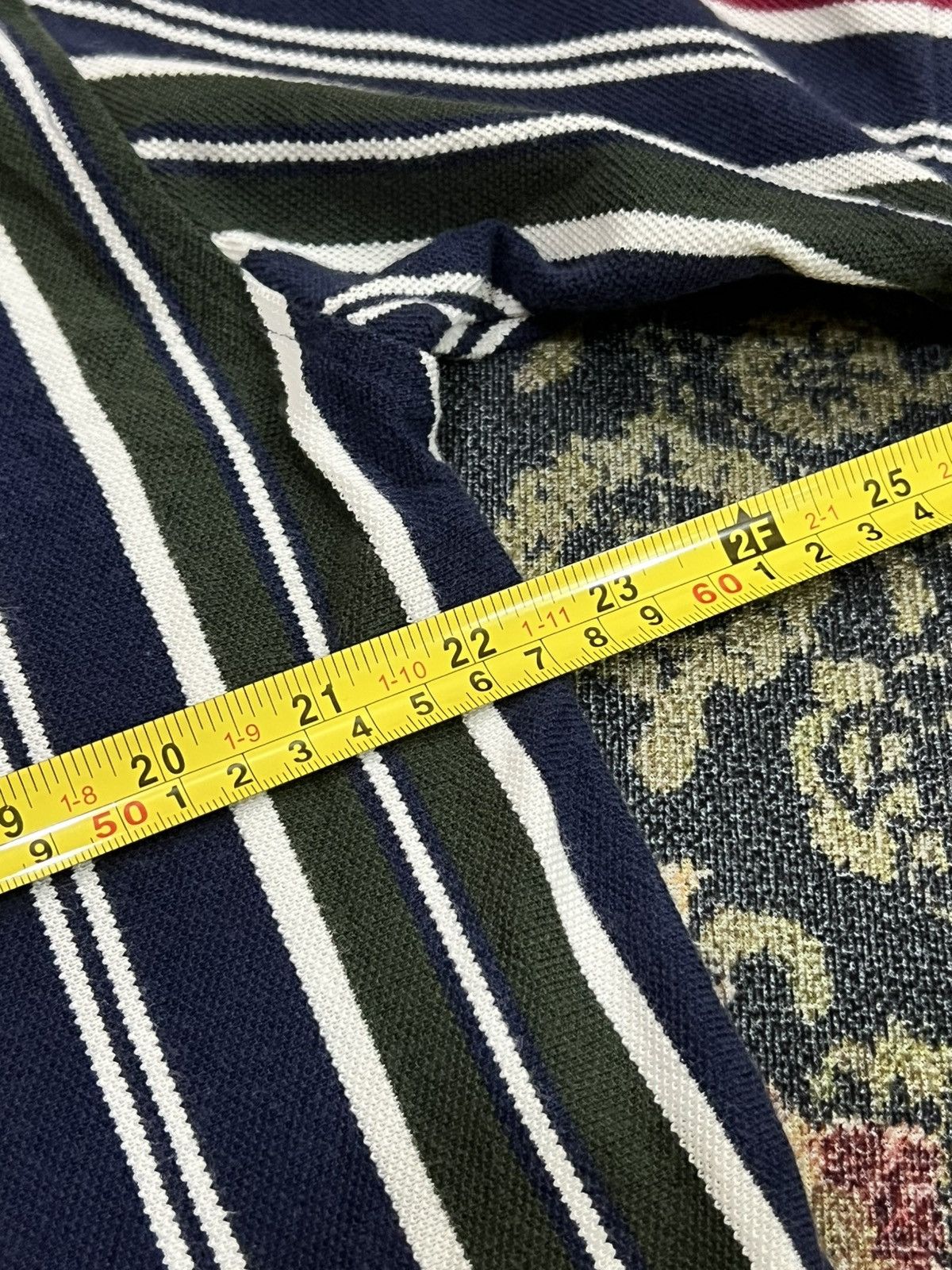 Tommy Hilfiger Tommy Hilfiger Stripes Multi Colour Polo Tees Size US M / EU 48-50 / 2 - 5 Thumbnail