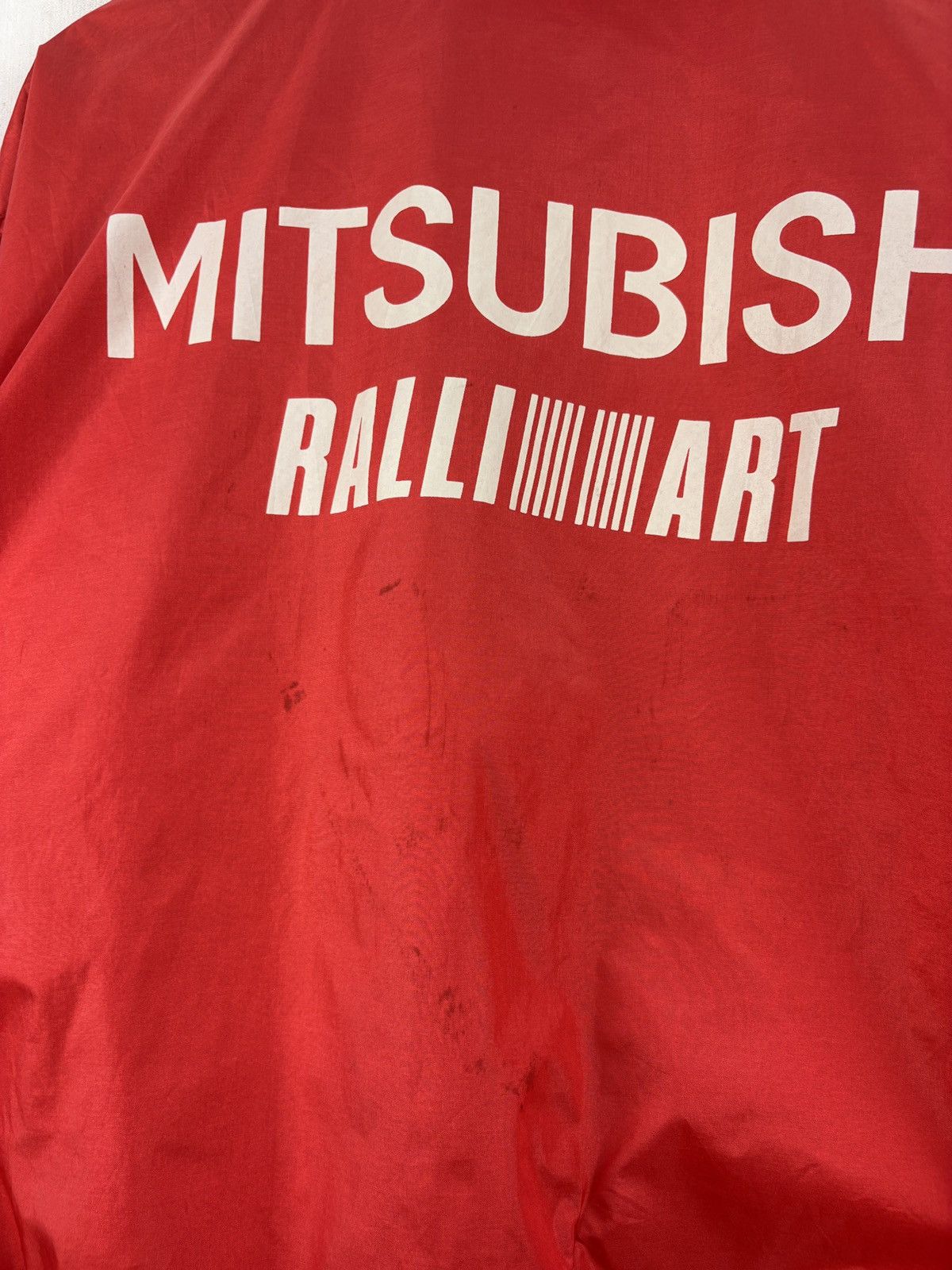 Sports Specialties × Vintage Vintage Misubishi Ralli Art Nylon Jacket JDM Motorsport Size US XL / EU 56 / 4 - 11 Thumbnail
