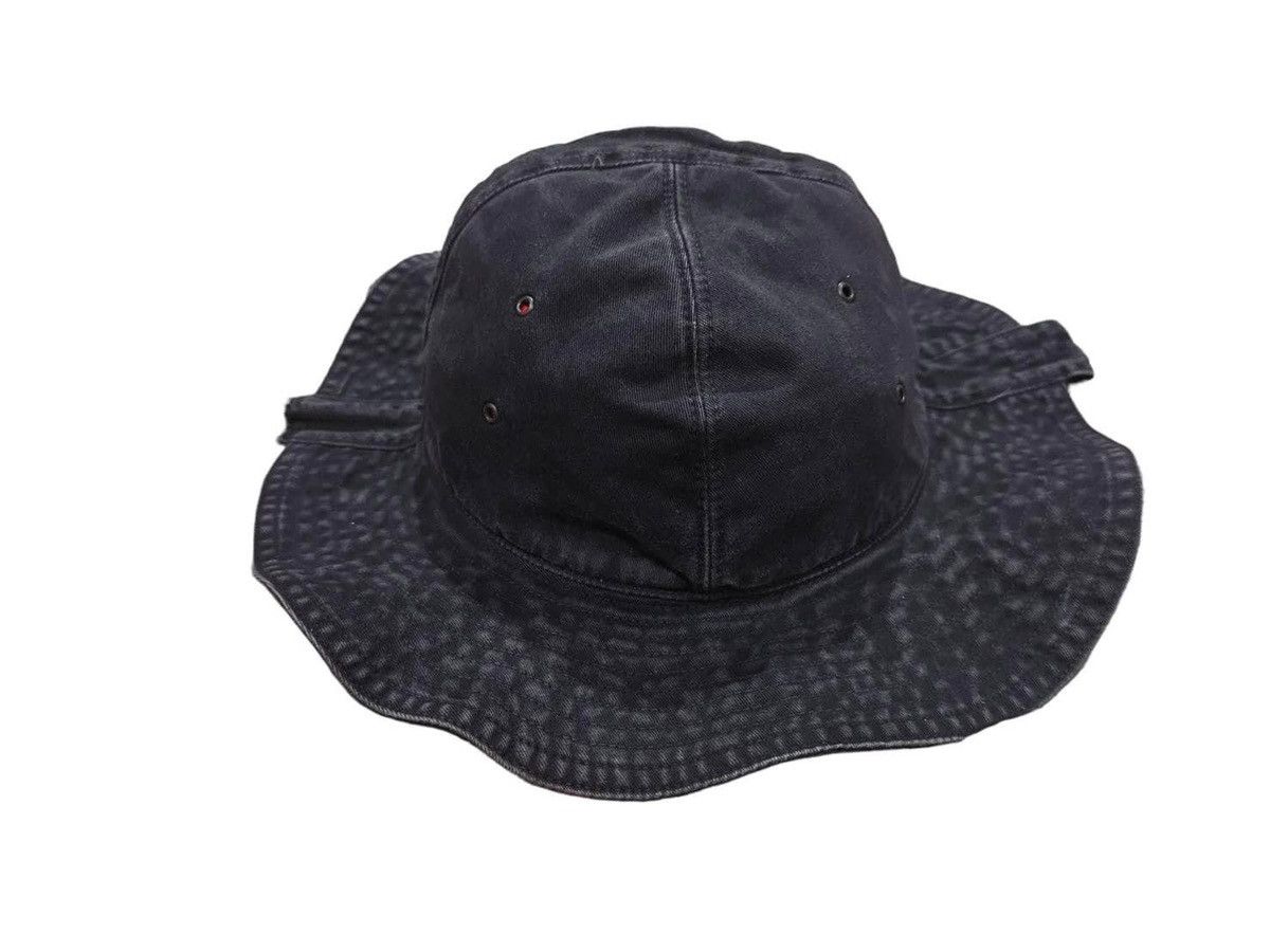 Kapital Kapital Black Bucket hat Size ONE SIZE - 3 Thumbnail