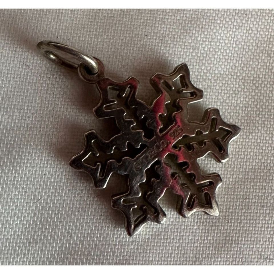 Tiffany & Co. Tiffany & Co. sterling snowflake pendant Size ONE SIZE - 2 Thumbnail