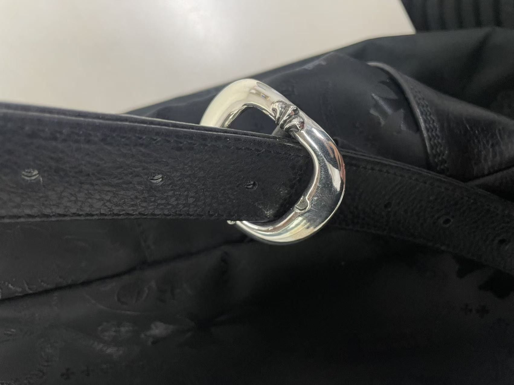 Chrome Hearts Chrome Hearts Nylon Tonal Monogram Cross Backpack Size ONE SIZE - 13 Thumbnail