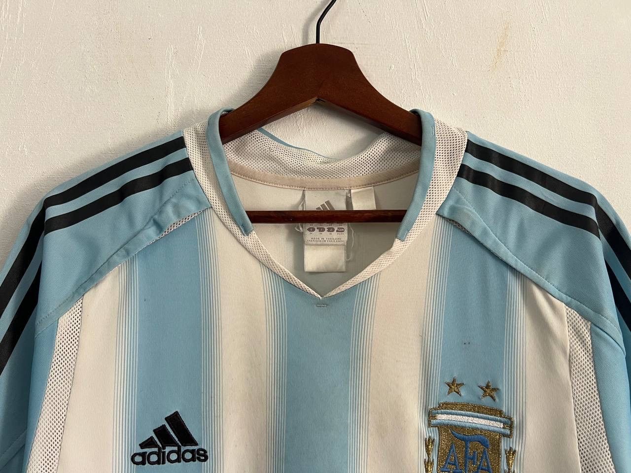 Adidas Adidas Argentina Jersey Size US L / EU 52-54 / 3 - 3 Thumbnail