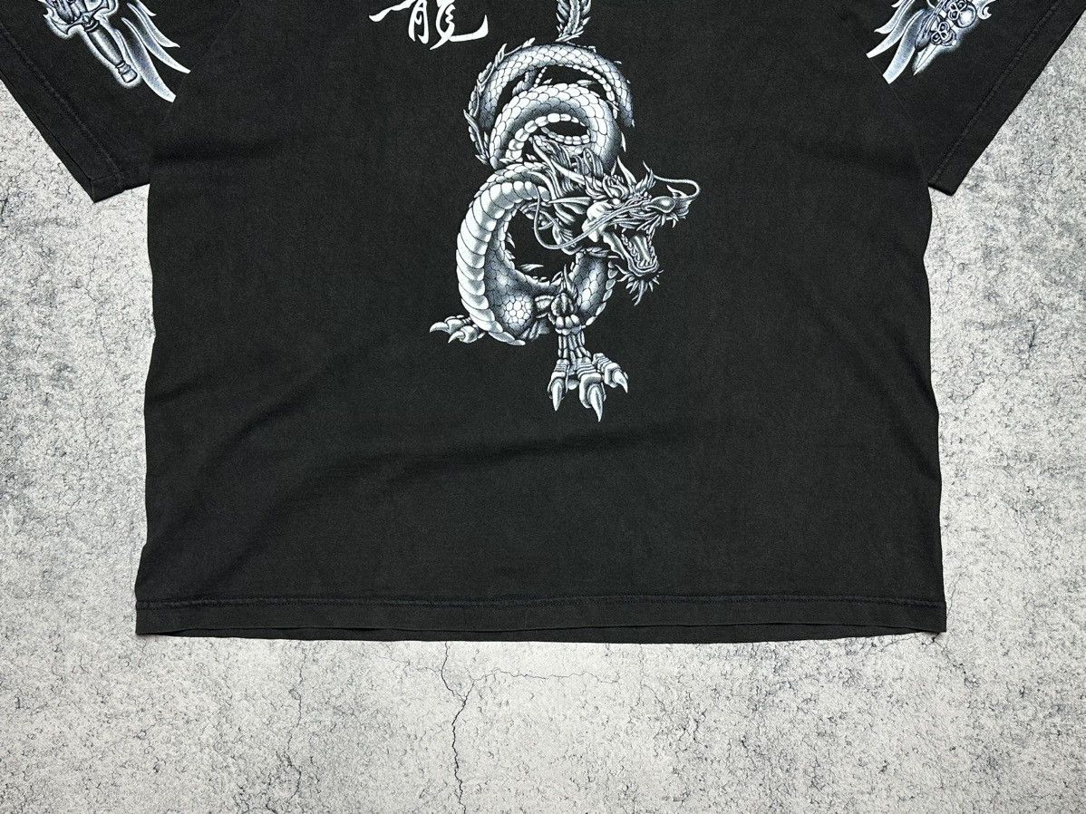 Vintage Vintage REO Rock Dragon Yin Yang Skulls T-Shirt Size US XL / EU 56 / 4 - 3 Thumbnail