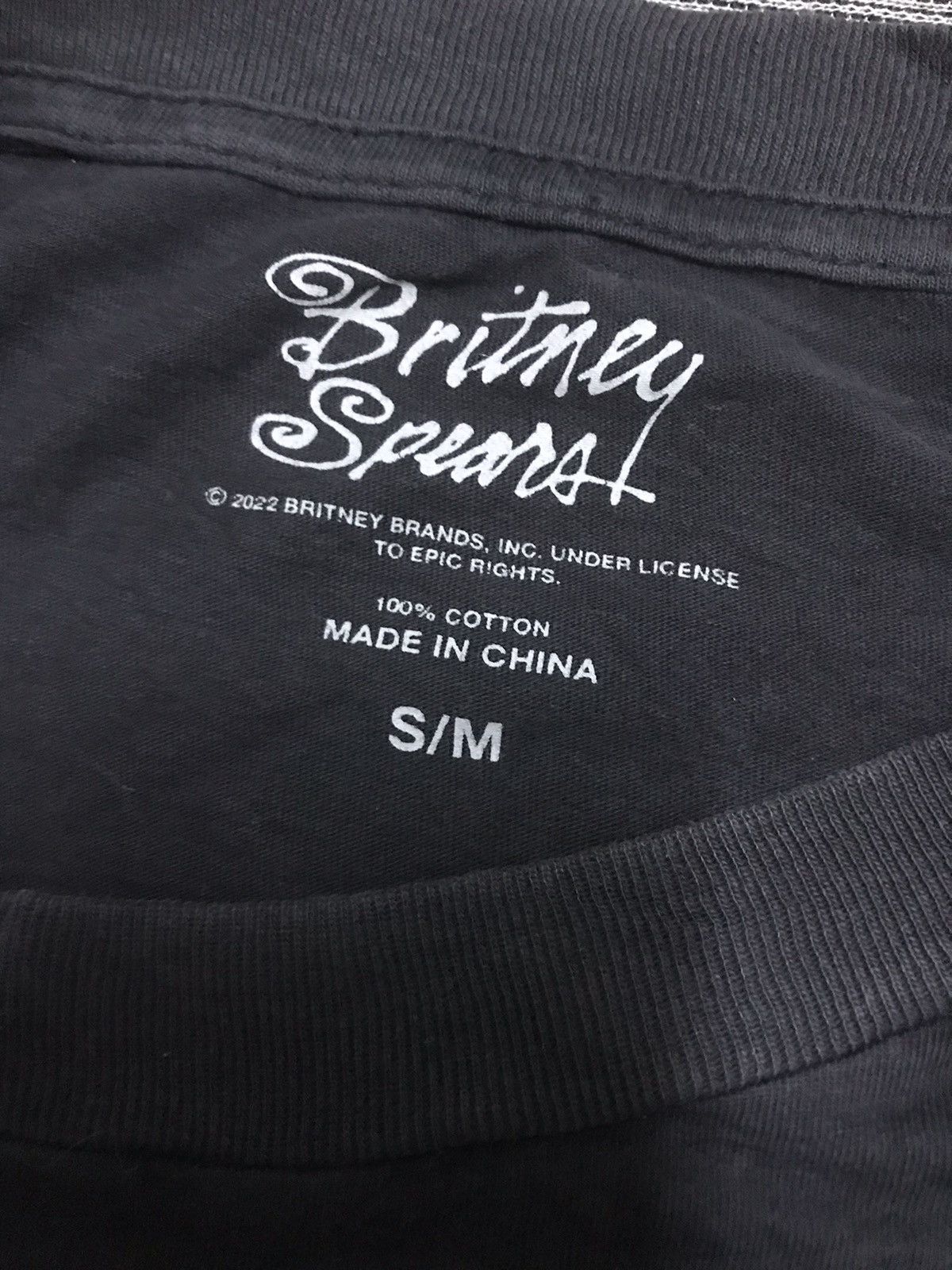 Band Tees Britney Spears i’m a Slave 4 u Size US M / EU 48-50 / 2 - 5 Thumbnail