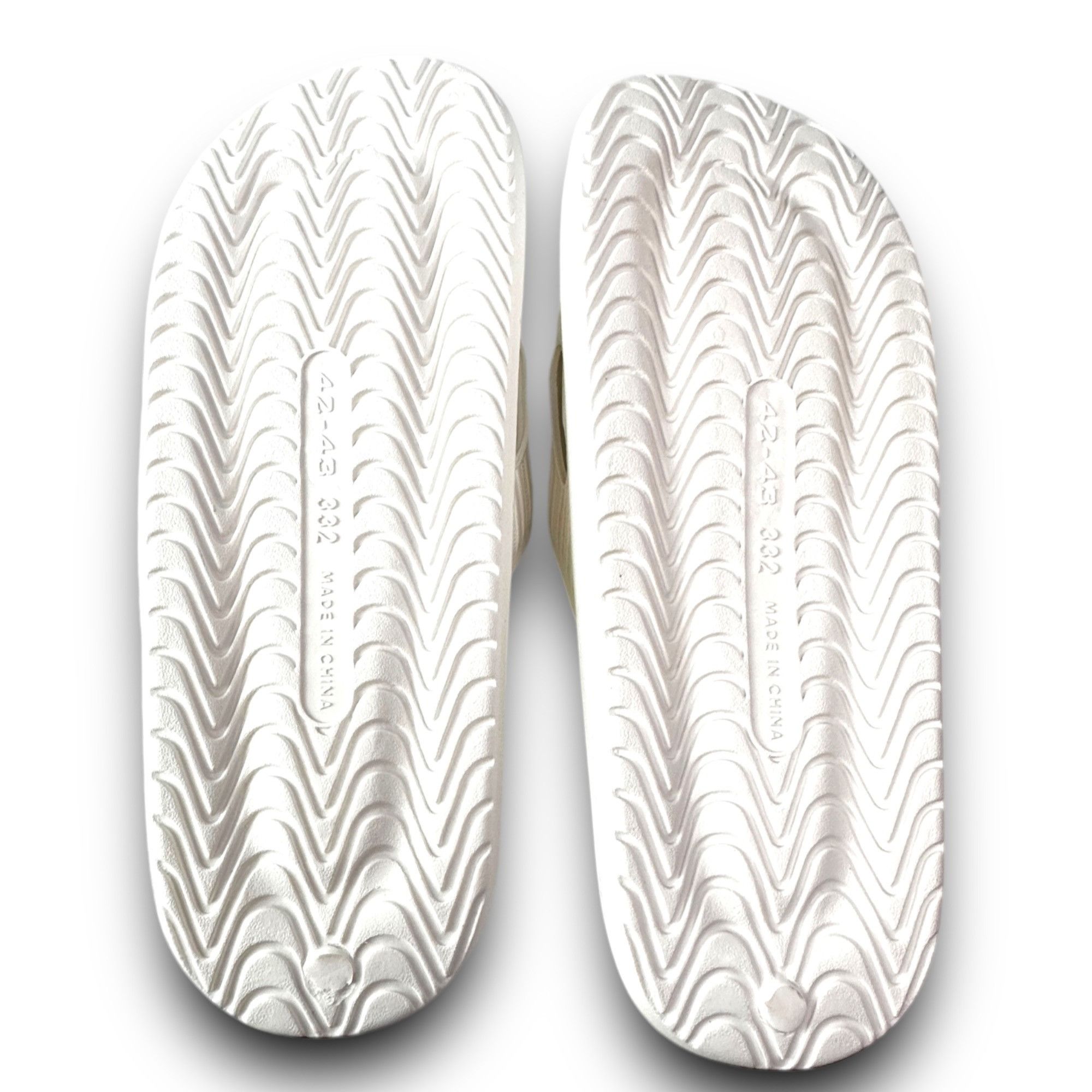 Other Cute Bear Face White Slides For Men & Women Sz 42-43 Comfort Size US 11 / IT 41 - 6 Thumbnail