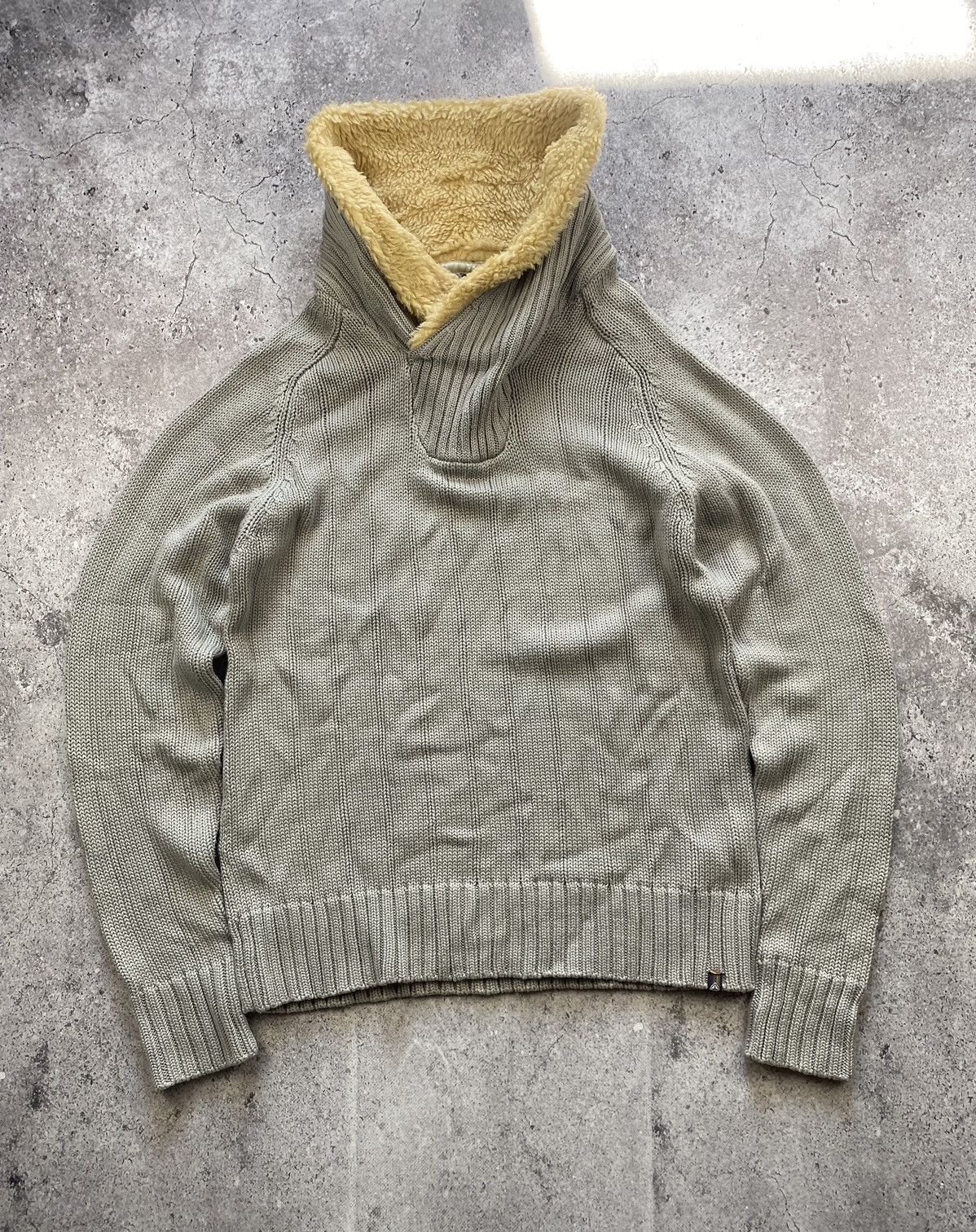 If Six Was Nine Bitter-Japanese Fur Knit Hoodie Ifsixwasnine lgb style Size US XL / EU 56 / 4 - 2 Thumbnail