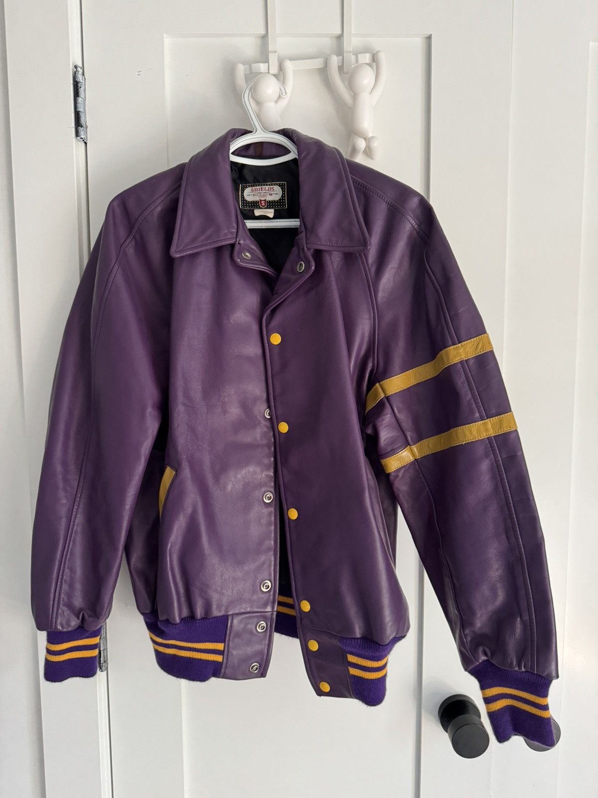 Vintage Leather Varsity Jacket