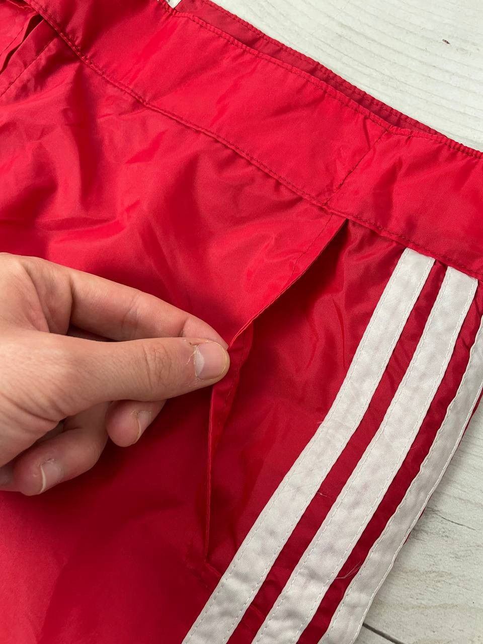 Adidas Vintage Adidas Ventex 80s Striped Nylon Track Pants Size US 36 / EU 52 - 5 Thumbnail