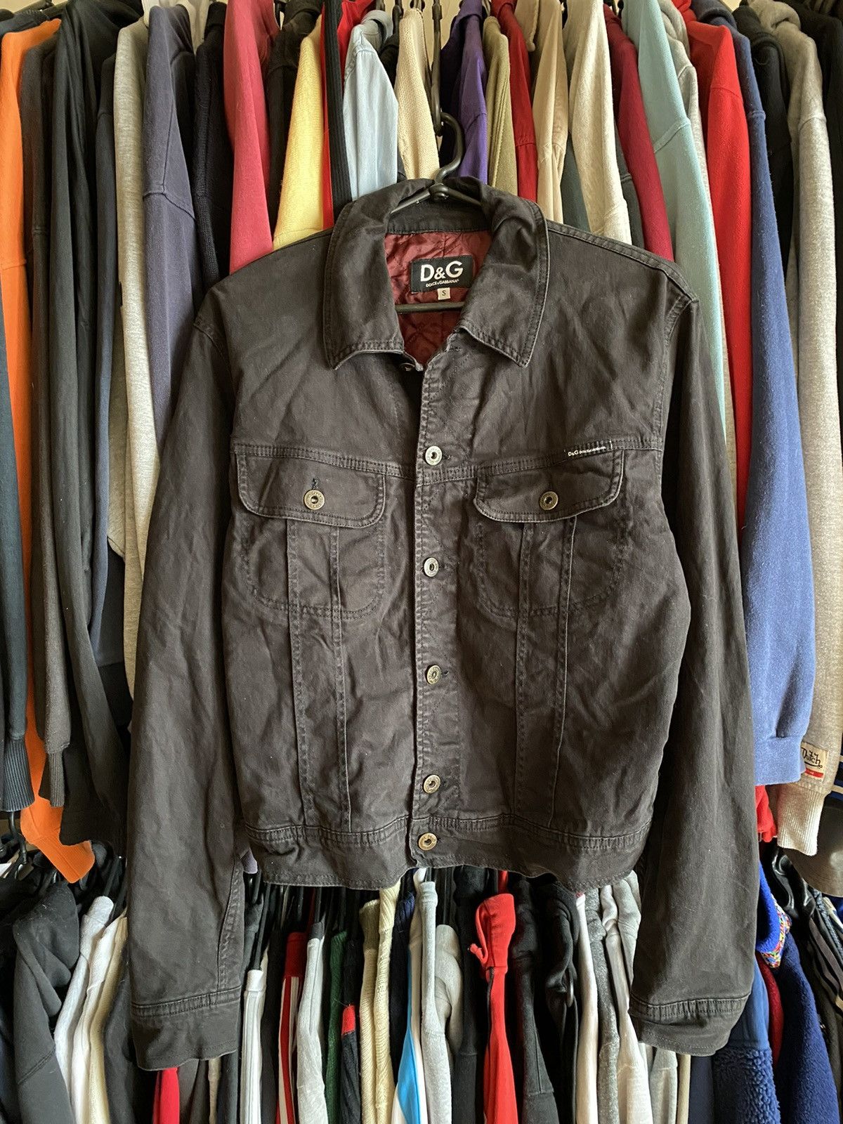 Dolce & Gabbana Denim Jacket Woman’s Vintage Logo