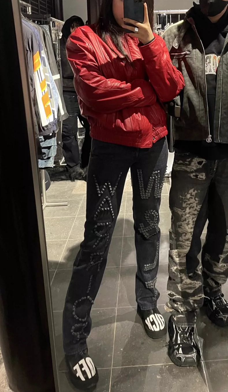 Walter Van Beirendonck Walter Van Beirendonck Studded Jeans - dmc Size US 28 / EU 44 - 1 Thumbnail