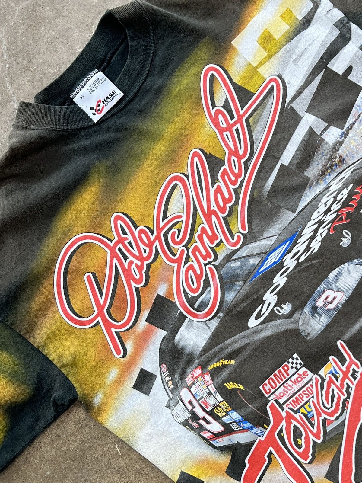 NASCAR Vintage AOP NASCAR Dale Earnhardt Tough Competitor Racing XL Size US XL / EU 56 / 4 - 1 Thumbnail