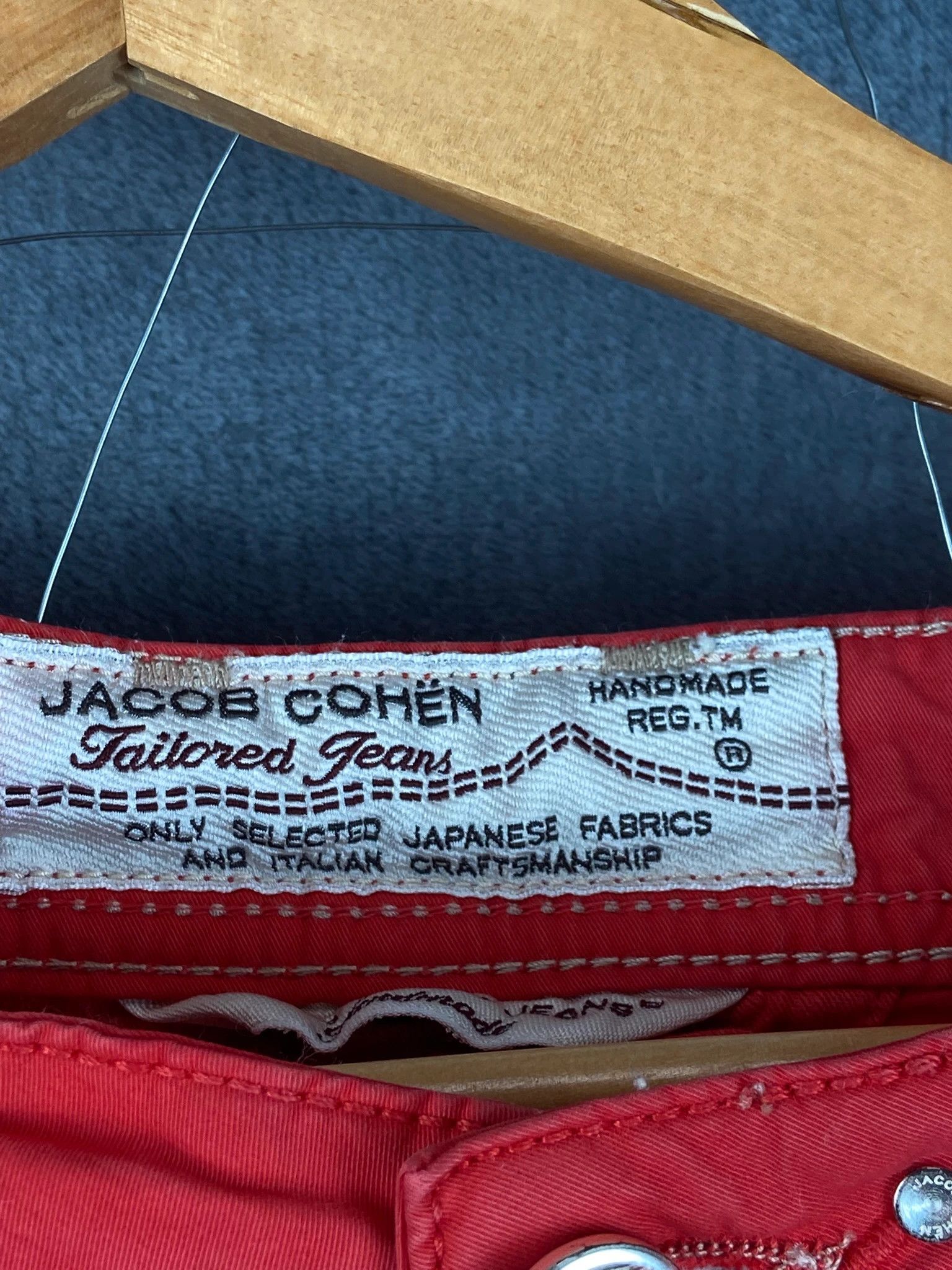 Jacob Cohen Jacob Cohen Red Designer Shorts – Size S Size US 31 - 3 Thumbnail
