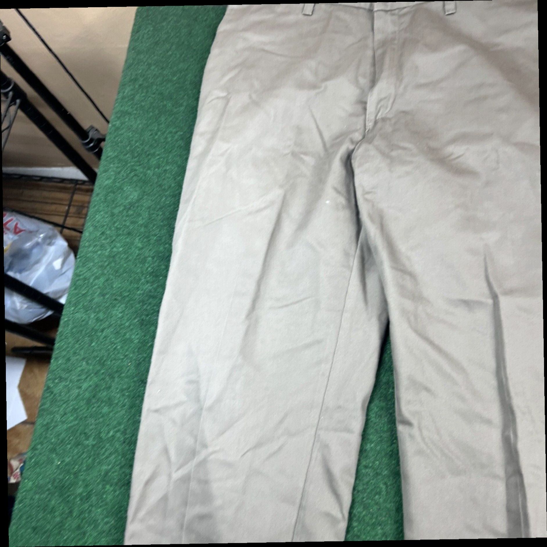 Lee Lee Pants Men's Size 36 X 32 - Pre Owned - Brown No Iron Size US 36 / EU 52 - 3 Thumbnail