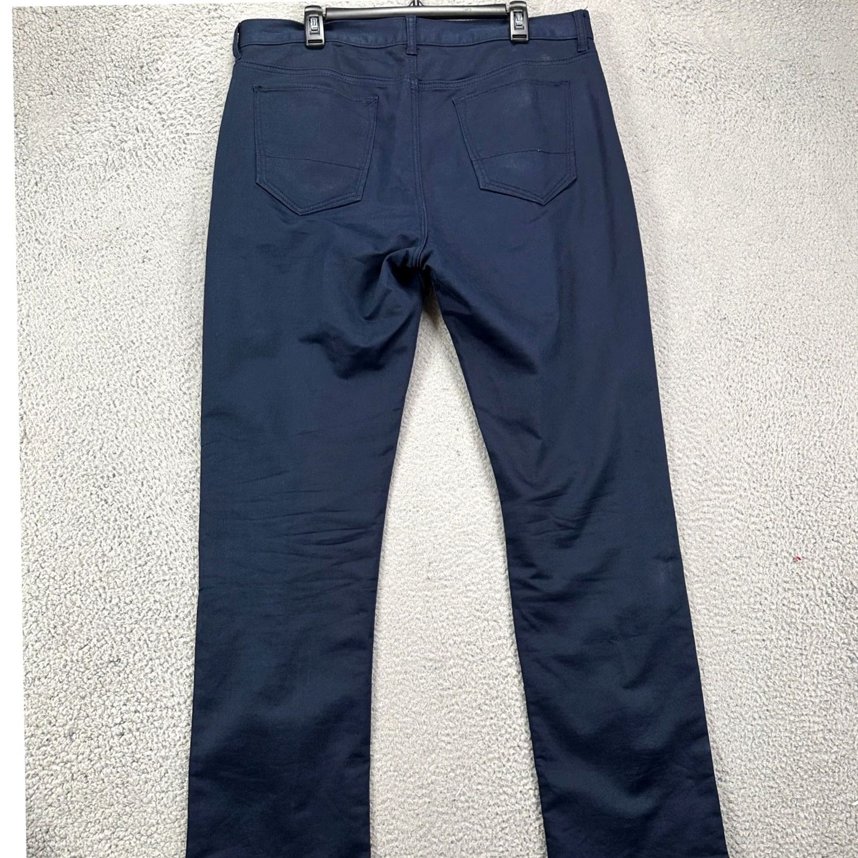 Banana Republic Banana Republic Travel Jeans Mens 36X34 Blue Slim Fit Straight Leg Denim Stretch Size US 36 / EU 52 - 2 Thumbnail