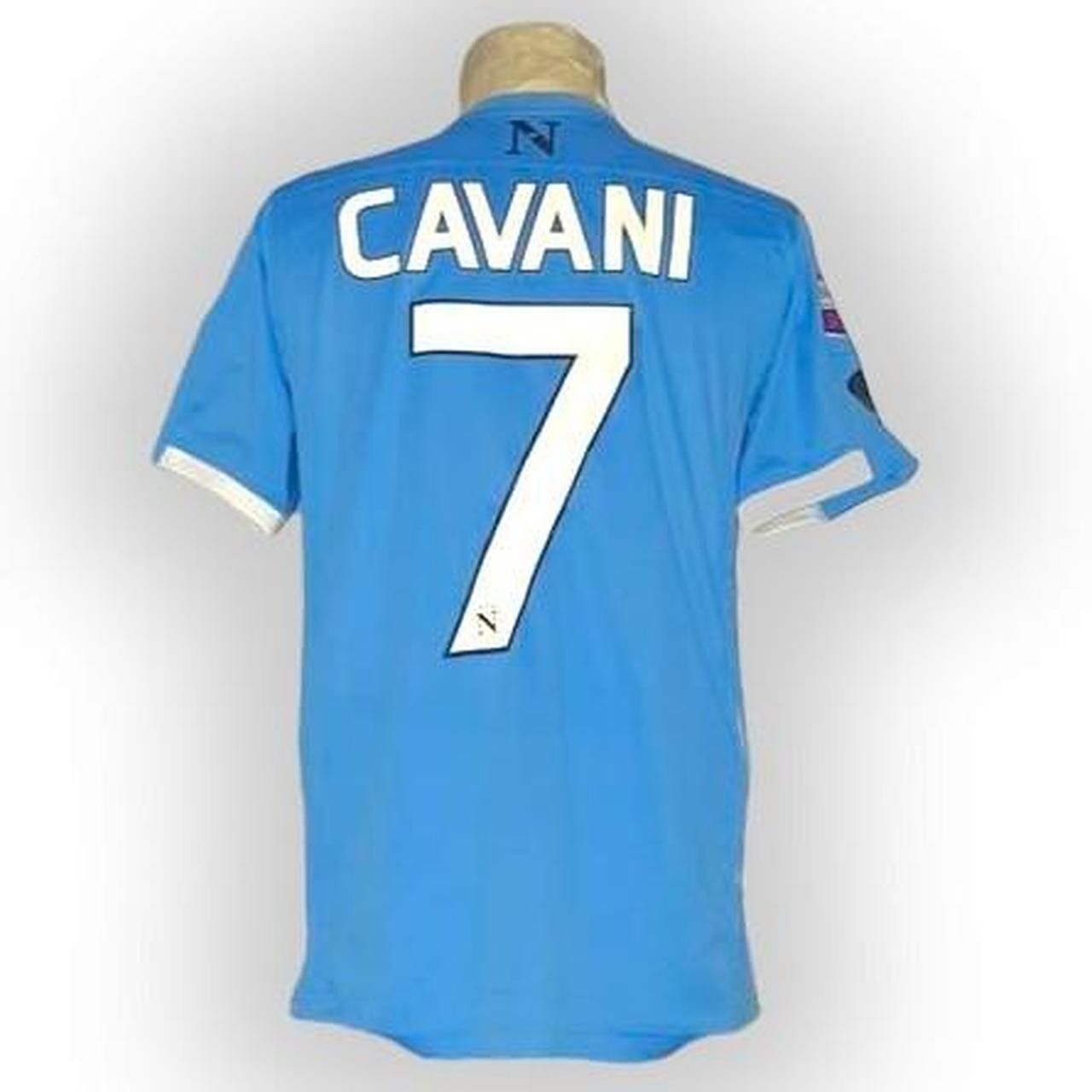 Macron SSC Napoli Italy 2010 2011 Home Shirt Jersey Size US M / EU 48-50 / 2 - 1 Thumbnail