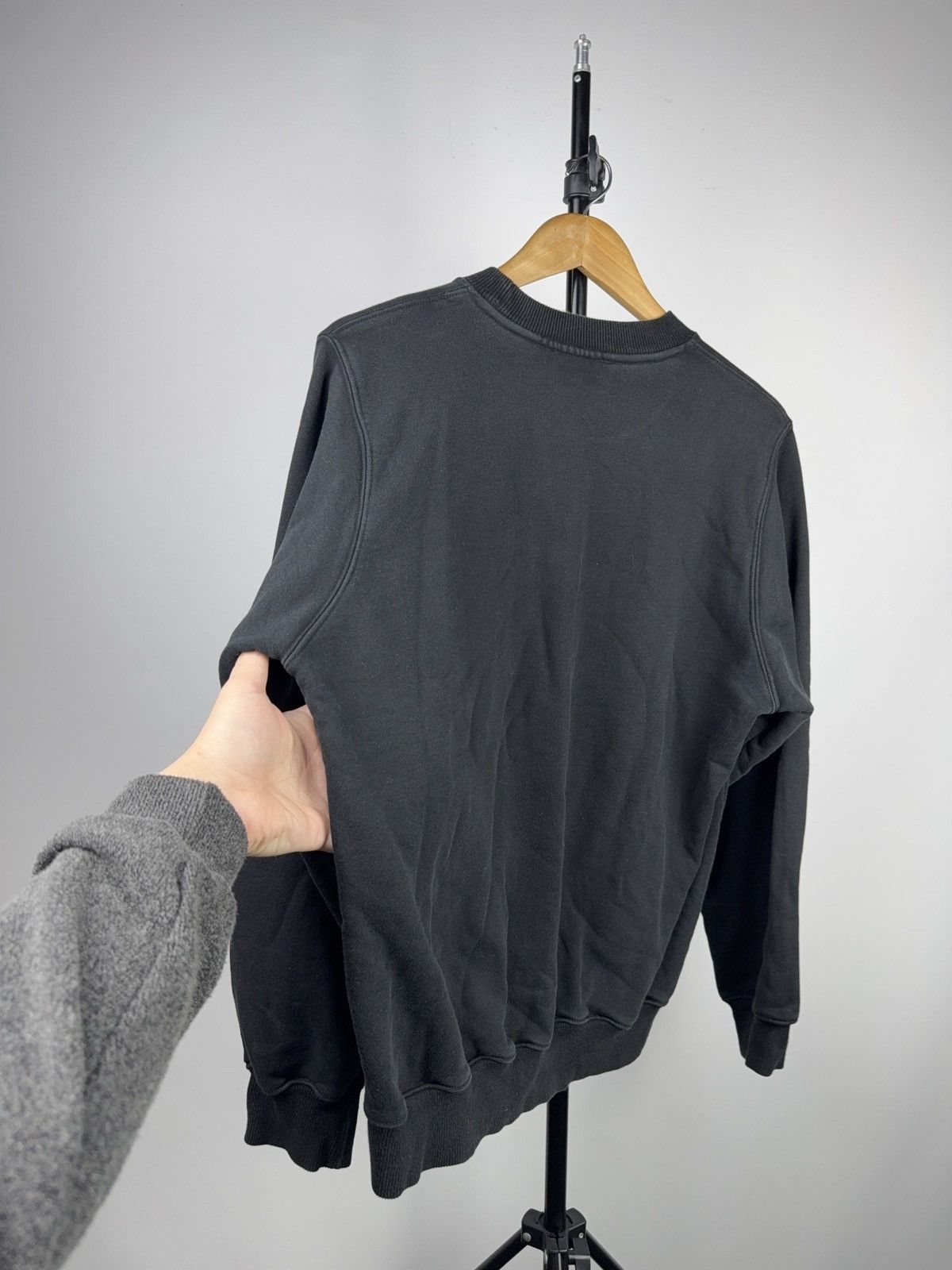 Diesel Diesel Y2K Holographic Logo luxury Sweatshirt Black Size M Size US M / EU 48-50 / 2 - 16 Thumbnail