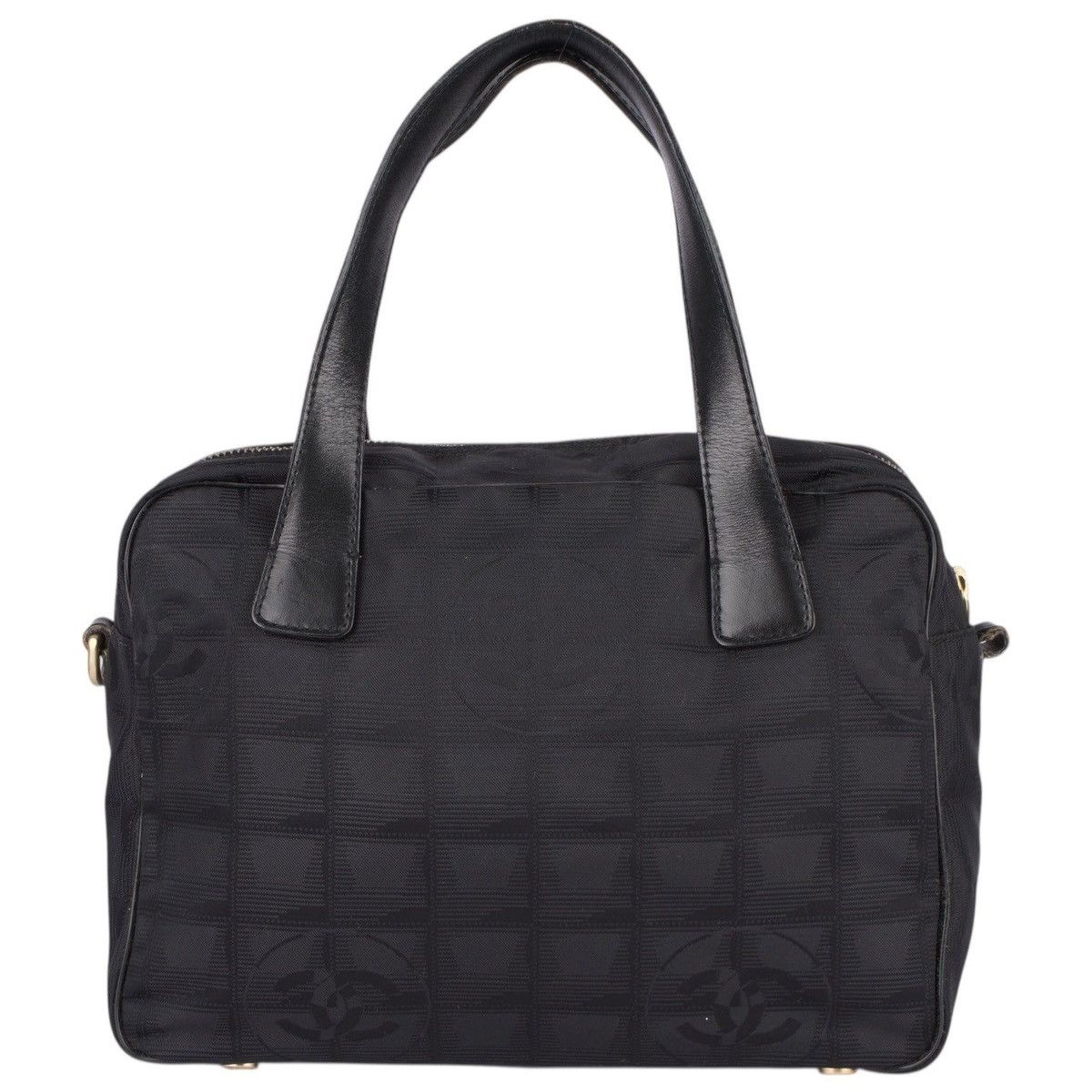 Chanel Chanel Mini Travel Line Handbag – Black Size ONE SIZE - 2 Thumbnail