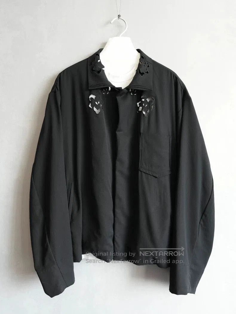 Yohji Yamamoto yohji yamamoto rose lace black jacket. Size US M / EU 48-50 / 2 - 2 Thumbnail