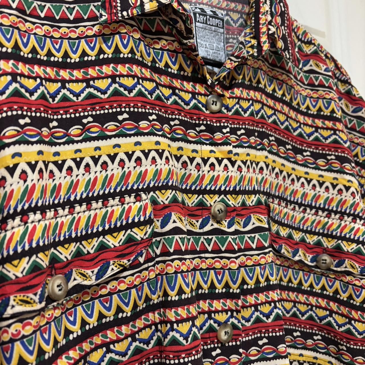 Vintage Vintage 90’s Geometric Ary Cooper Button-Up Size US S / EU 44-46 / 1 - 4 Thumbnail