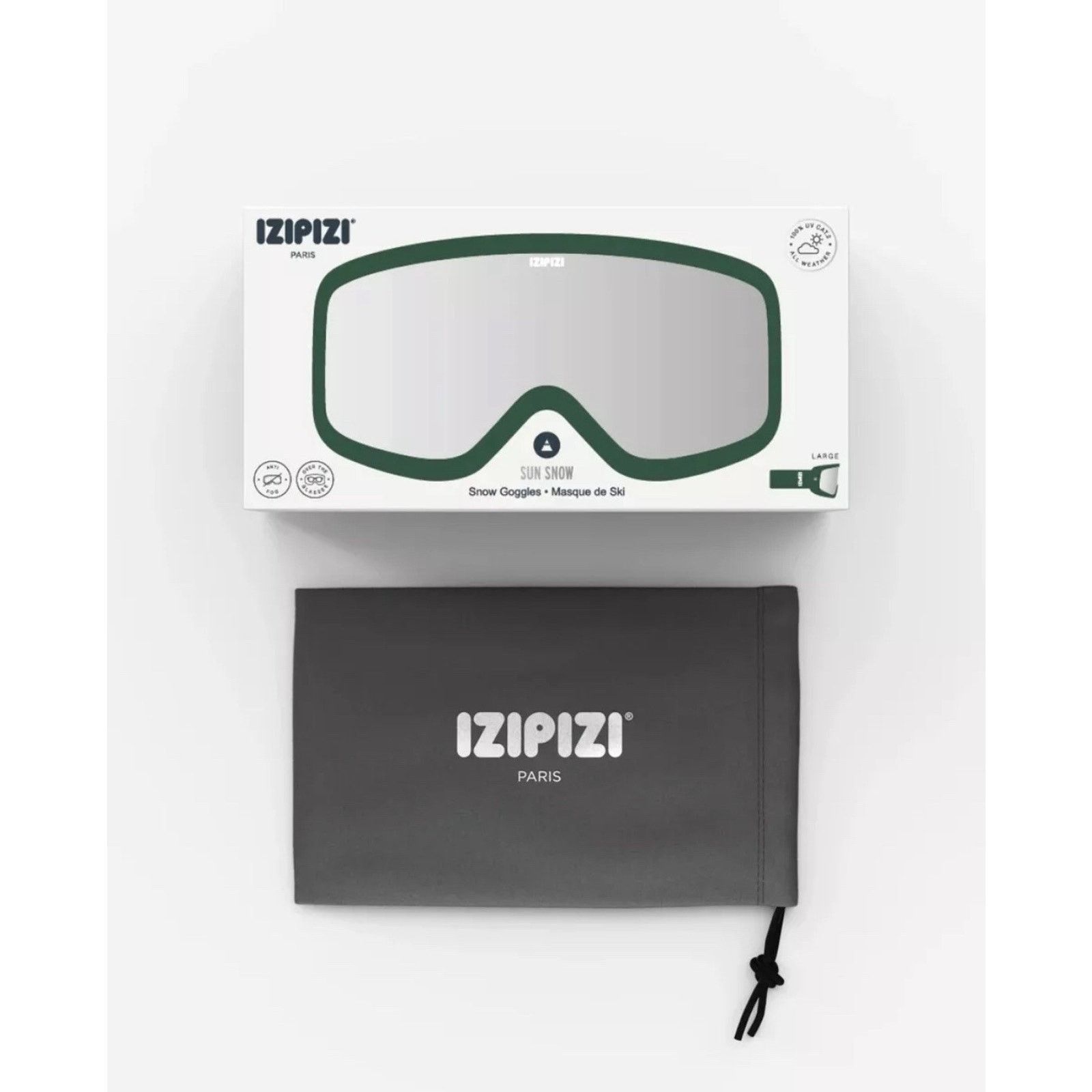 Other Izipizi Sun Snow SMALL kaki Green Brand New Boxed Size ONE SIZE - 1 Thumbnail