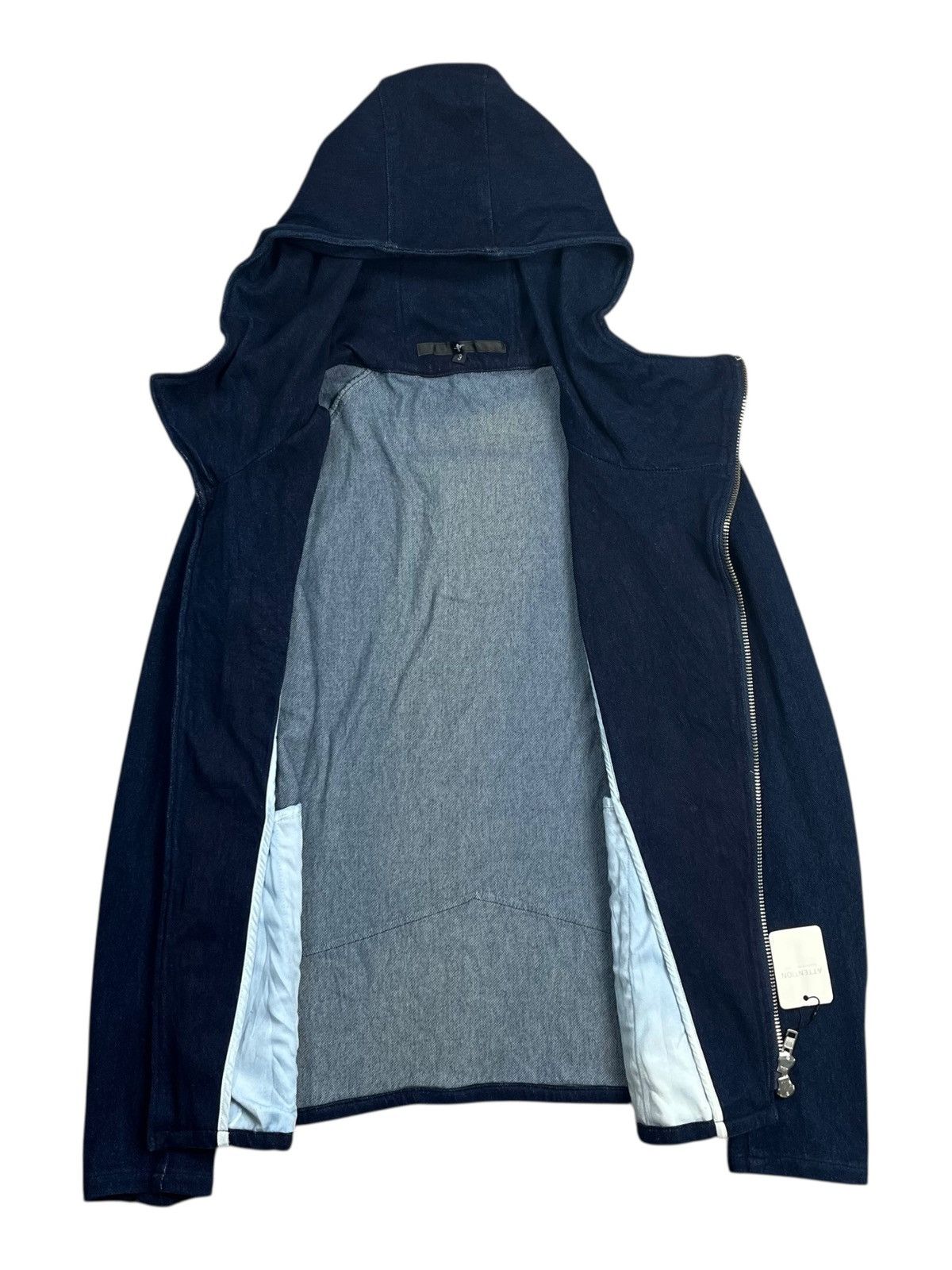 BUFFALO BOBS 2000s No ID - Asymetrical Zips Jacket Size US M / EU 48-50 / 2 - 2 Thumbnail