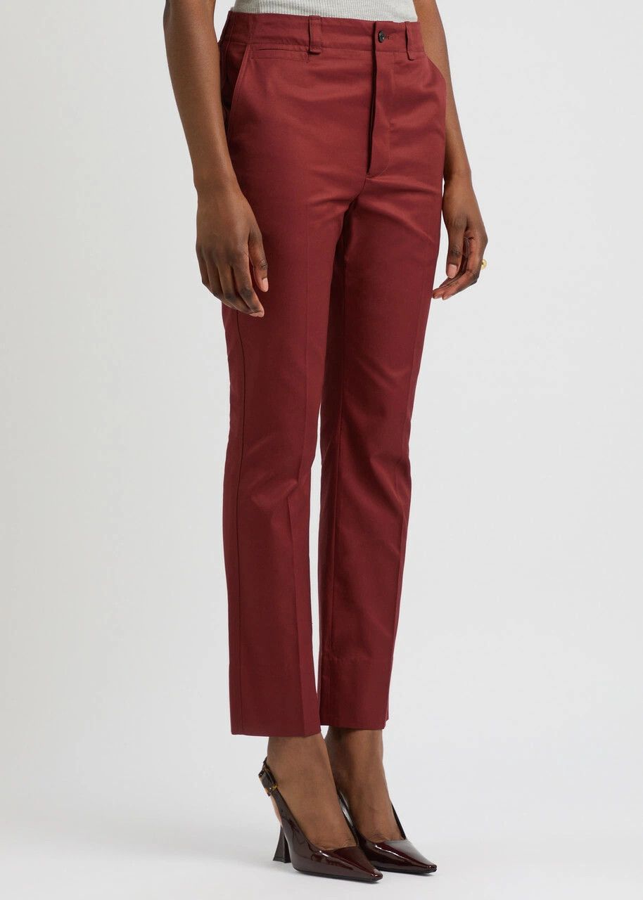 Saint Laurent Paris o1y0126 Casual Pant in Brick Size 30" / US 8 / IT 44 - 2 Thumbnail