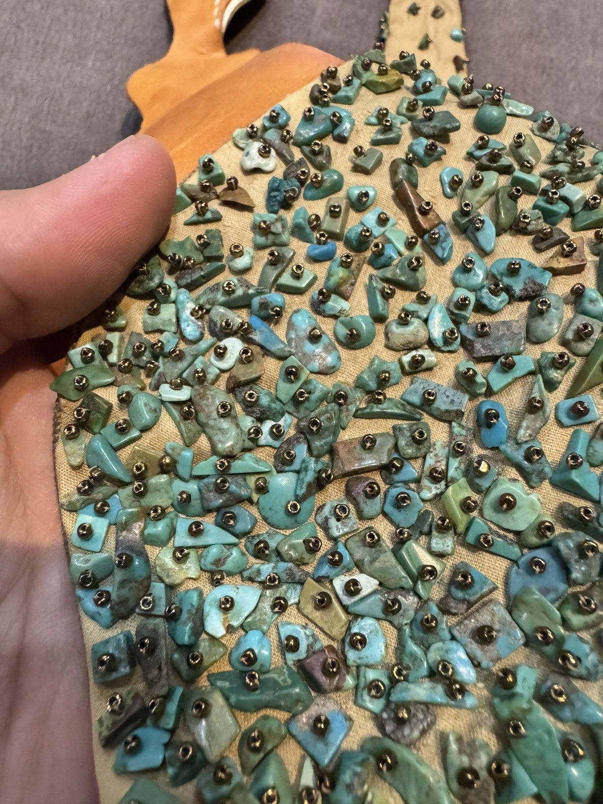Jewelry VINTAGE SCATTERED TURQUOISE GEMS NECKLACE Size ONE SIZE - 5 Thumbnail