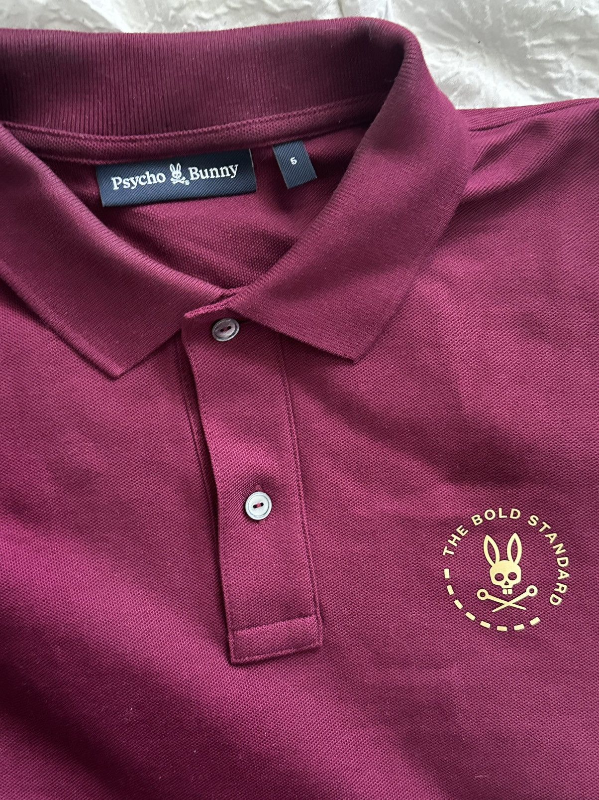 Psycho Bunny Psycho bunny limited edition staff crimson polo Size US M / EU 48-50 / 2 - 2 Thumbnail