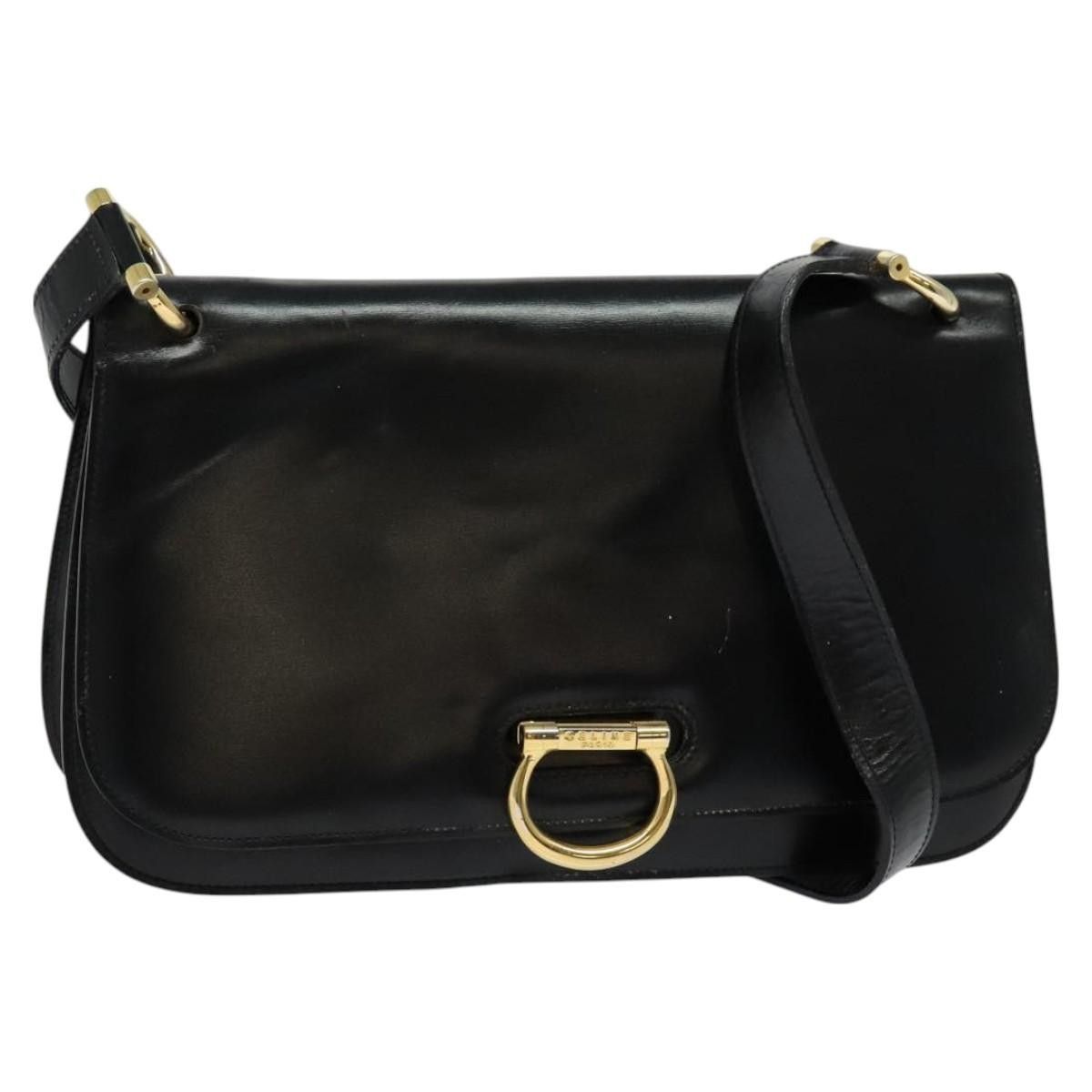 Celine Celine Flap Shoulder Bag Leather Size ONE SIZE - 1 Thumbnail