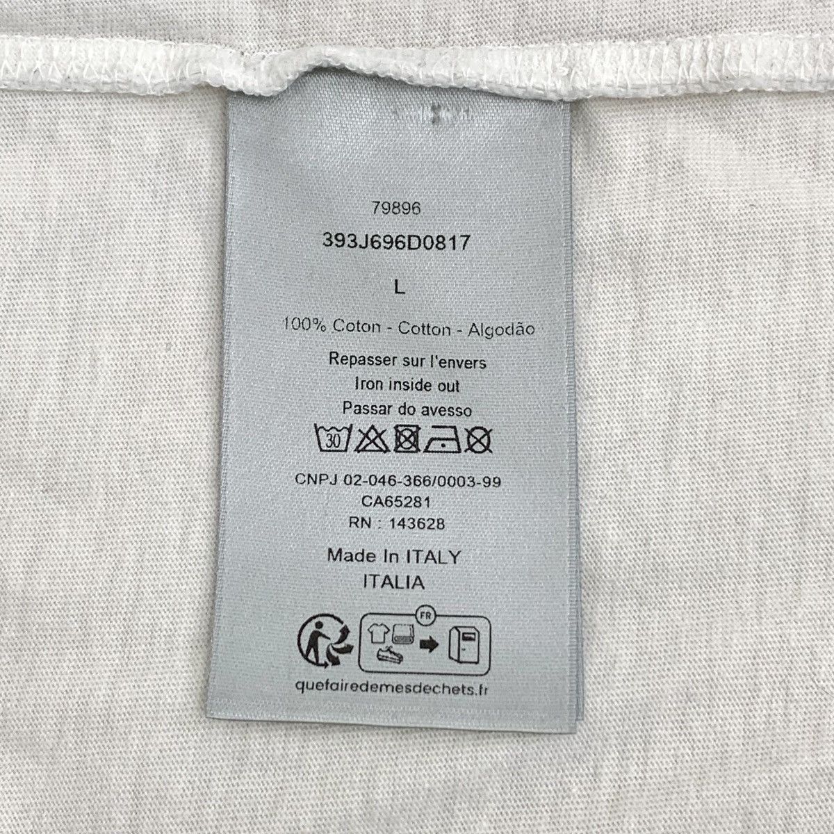 Dior Dior Snow Mountain Printed Short Sleeve T-shirt K26WX Size US L / EU 52-54 / 3 - 7 Thumbnail