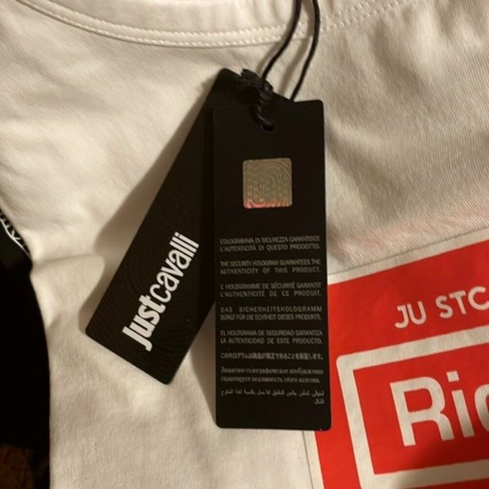 Just Cavalli Just Cavalli Riders print short sleeve T shirt white XL Size XL / US 12-14 / IT 48-50 - 6 Thumbnail