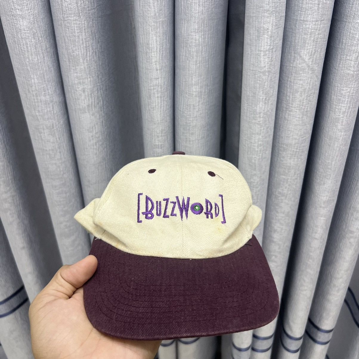 Vintage Vintage 90s Motorola Buzzword Cap Size ONE SIZE - 4 Thumbnail