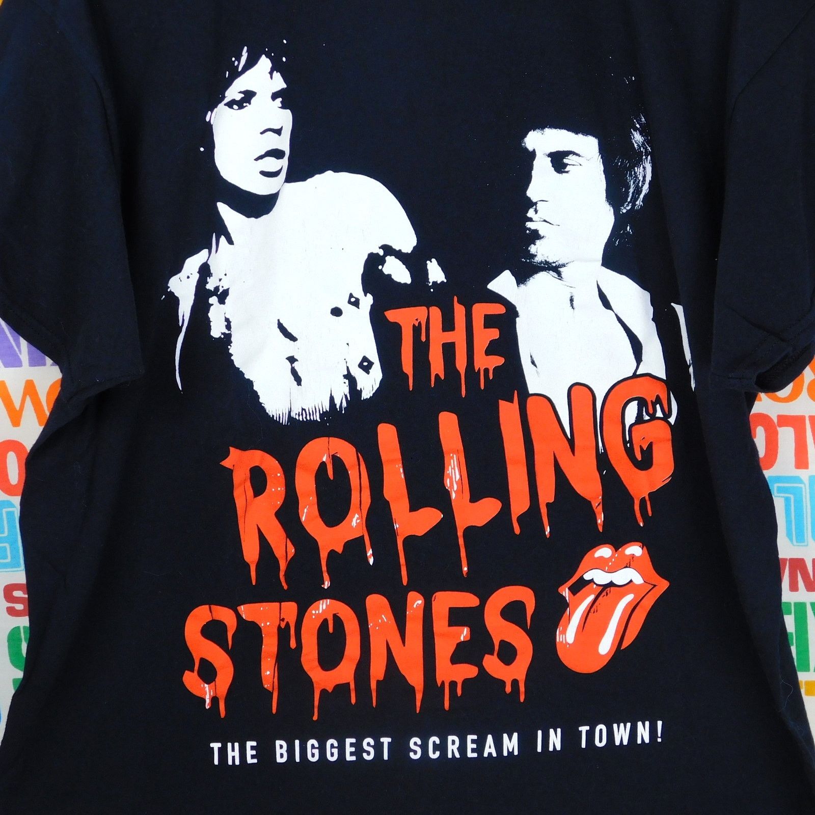 Hanes The Rolling Stones Biggest Scream In Town T Shirt Size XL Size US XL / EU 56 / 4 - 4 Thumbnail