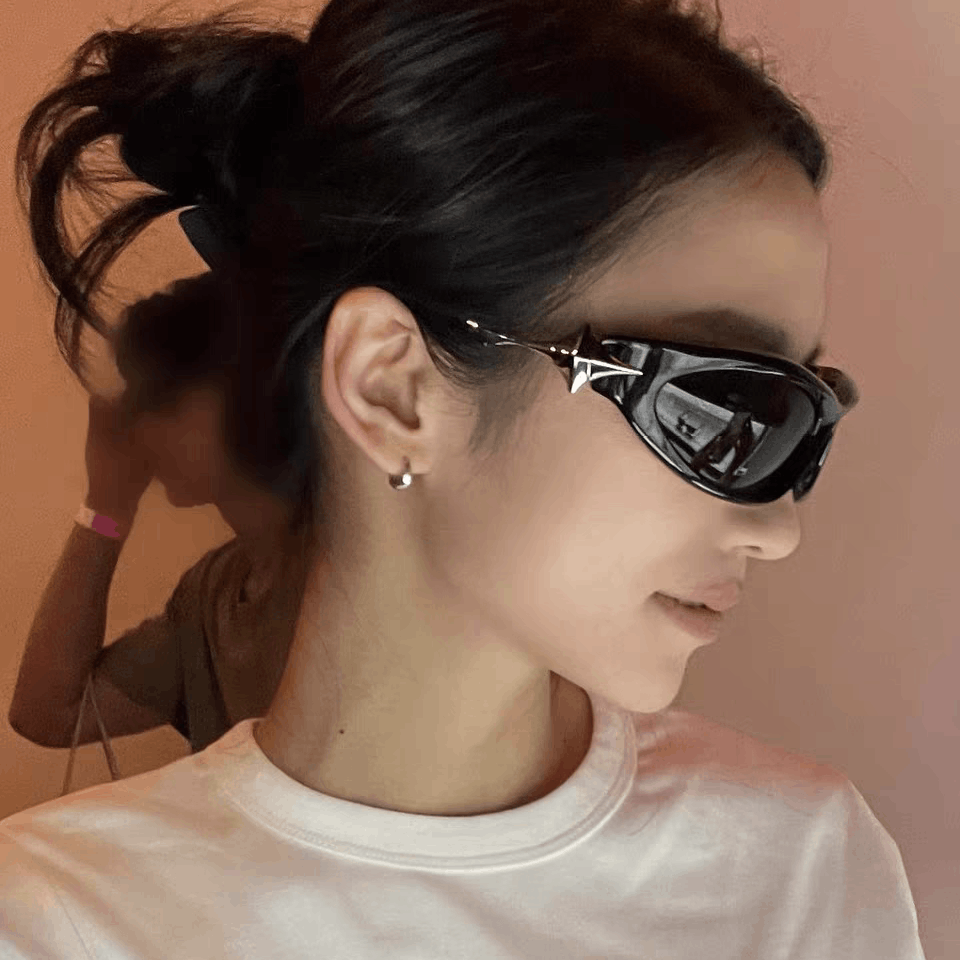 Electric Visual Crazy Street ins style custom avant-garde sunglasses Size ONE SIZE - 3 Thumbnail