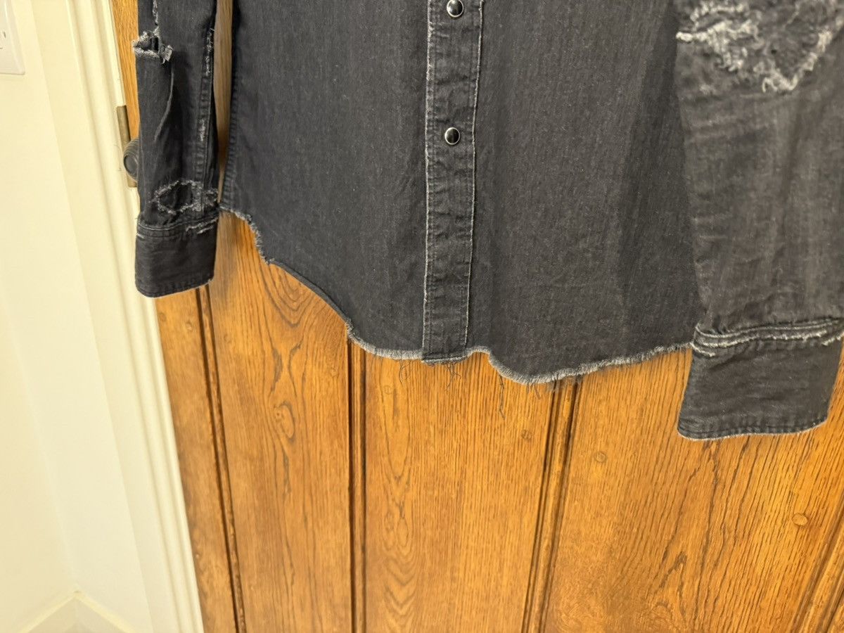 Saint Laurent Paris SS16 Saint Laurent surf sound crash black denim shirt Hedi M Size US M / EU 48-50 / 2 - 15 Thumbnail