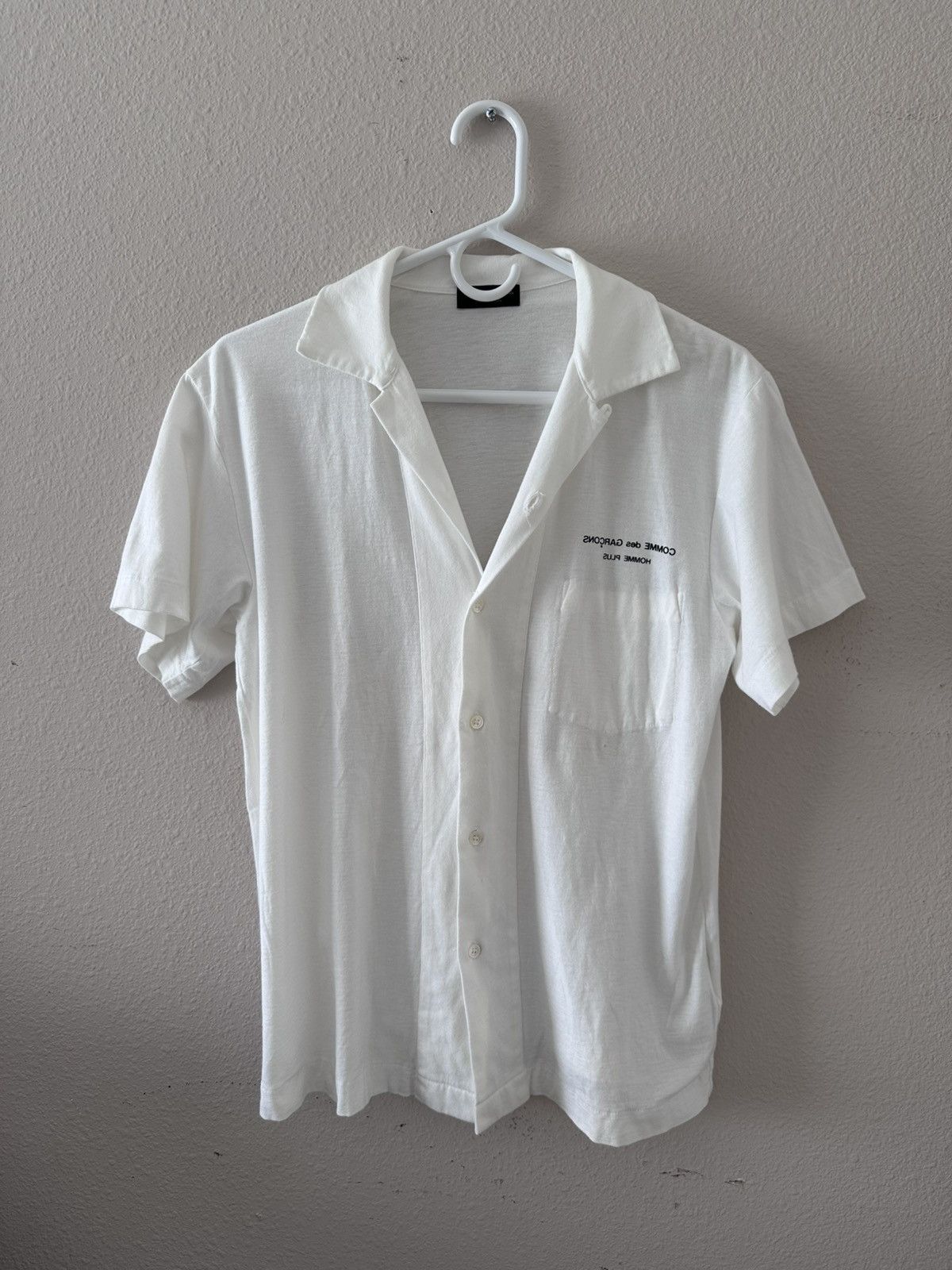Comme des Garcons Homme Plus CDGHP AD1997 Reverse Logo Shirt Size US M / EU 48-50 / 2 - 1 Thumbnail