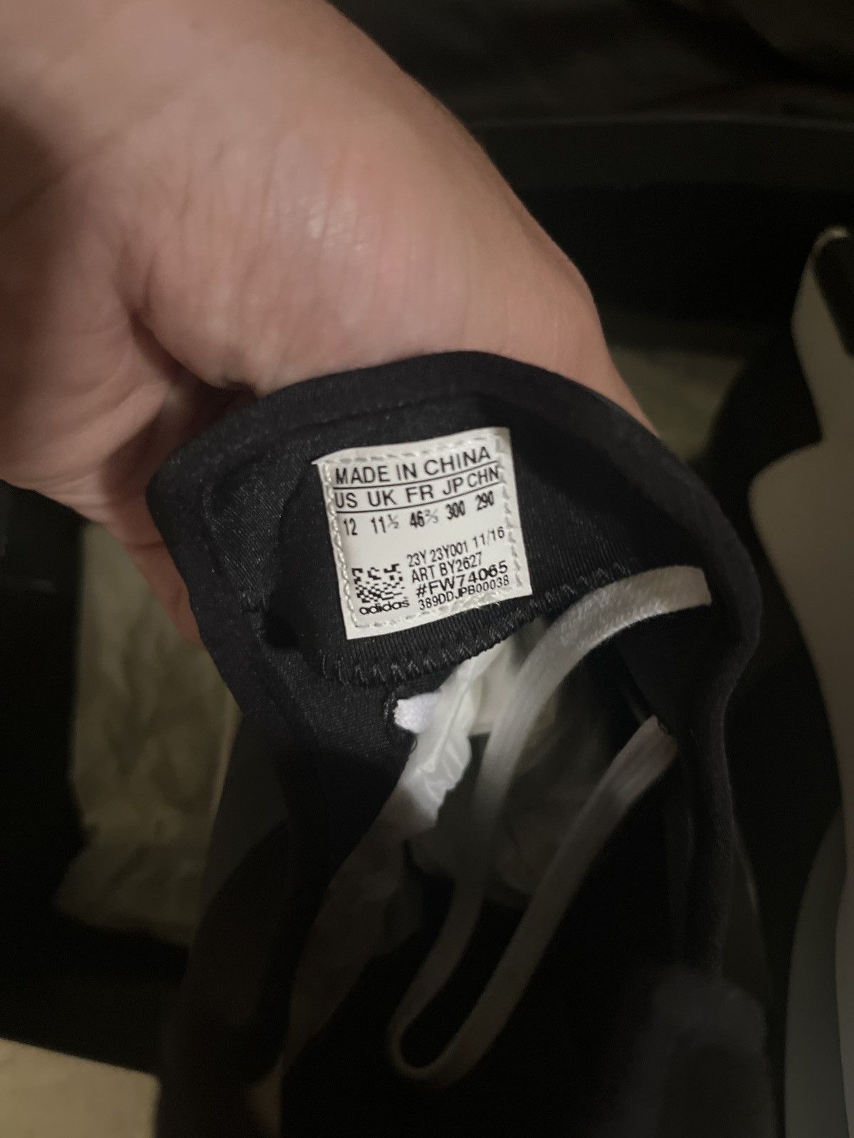 Y-3 Adidas Y-3 Noci Low Black And White Size 12 Brand New Size US 12 / EU 45 - 7 Thumbnail