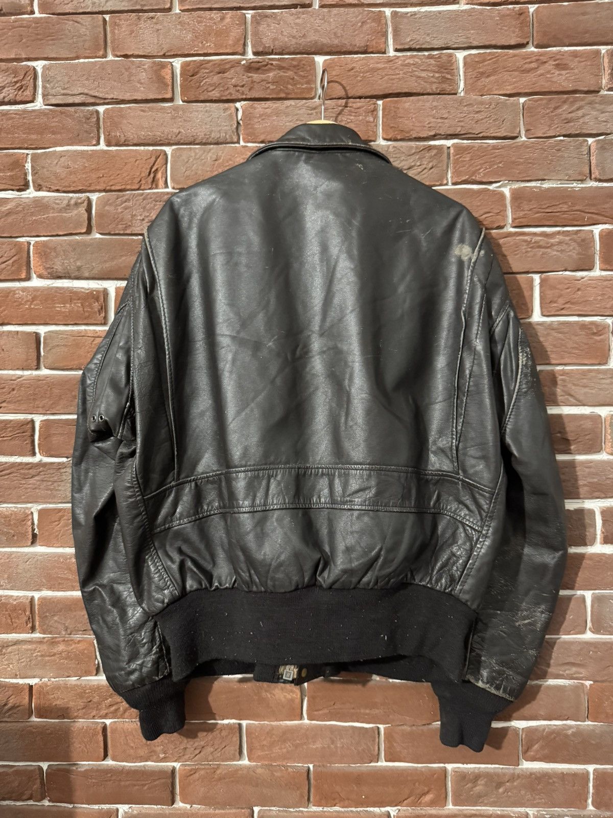 Leather Vintage High Quality Casual Leather Jacket Rare Rock Roll Size US XL / EU 56 / 4 - 2 Thumbnail