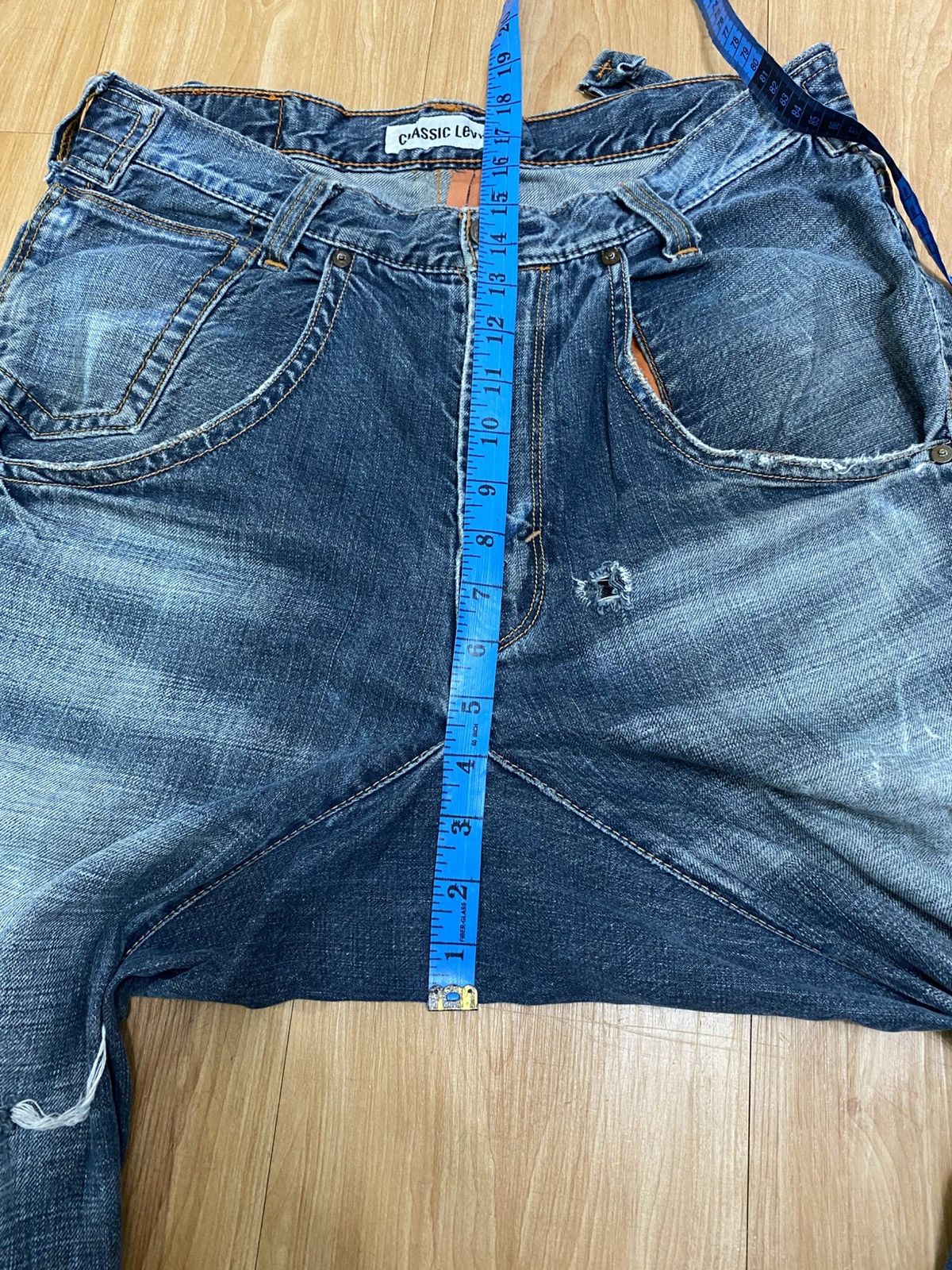 Levi's Distressed denim levis 509 very rare Size US 32 / EU 48 - 15 Thumbnail