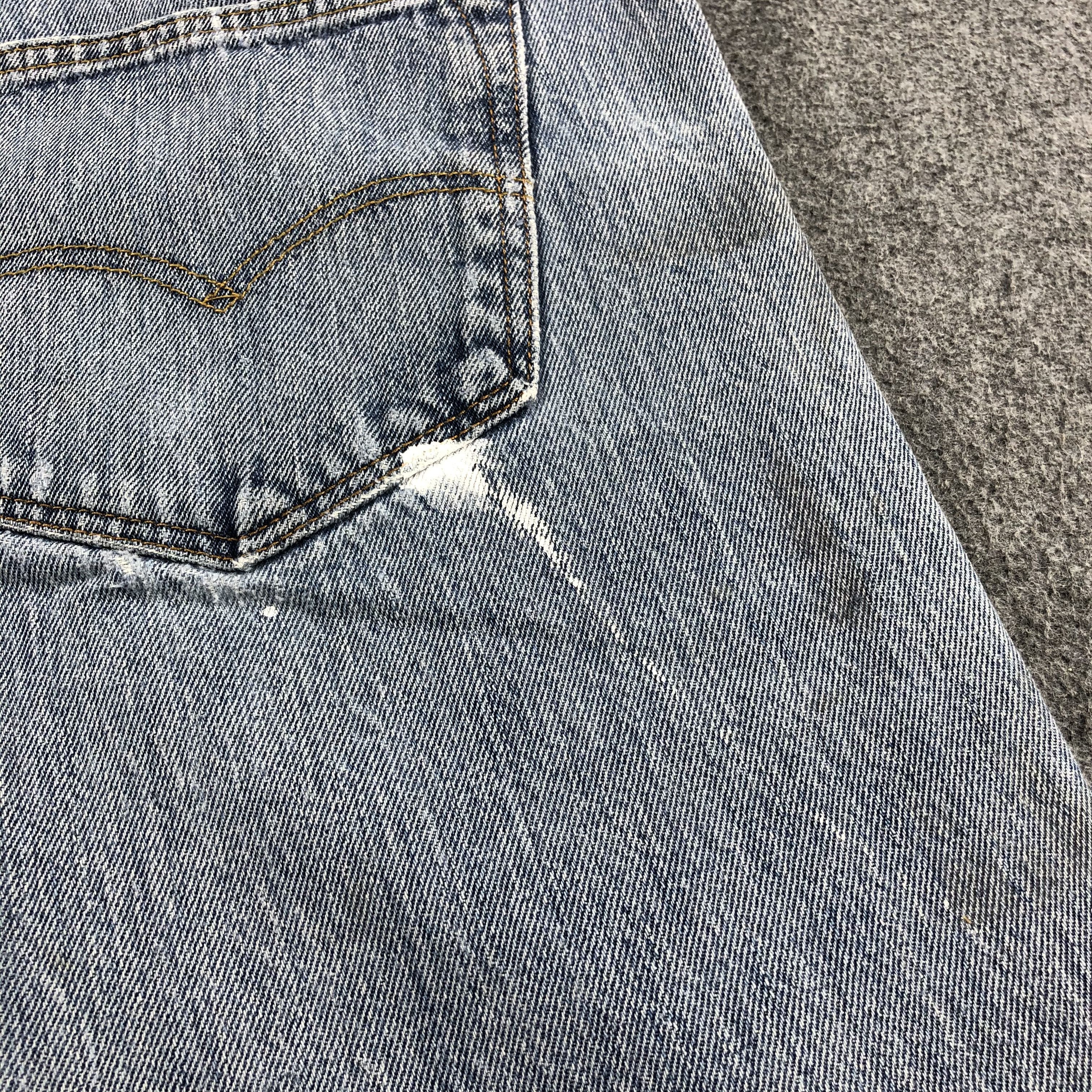 Levi's Vintage Blue Wash Levis 501 Jeans-J1988 Size US 37 - 8 Thumbnail