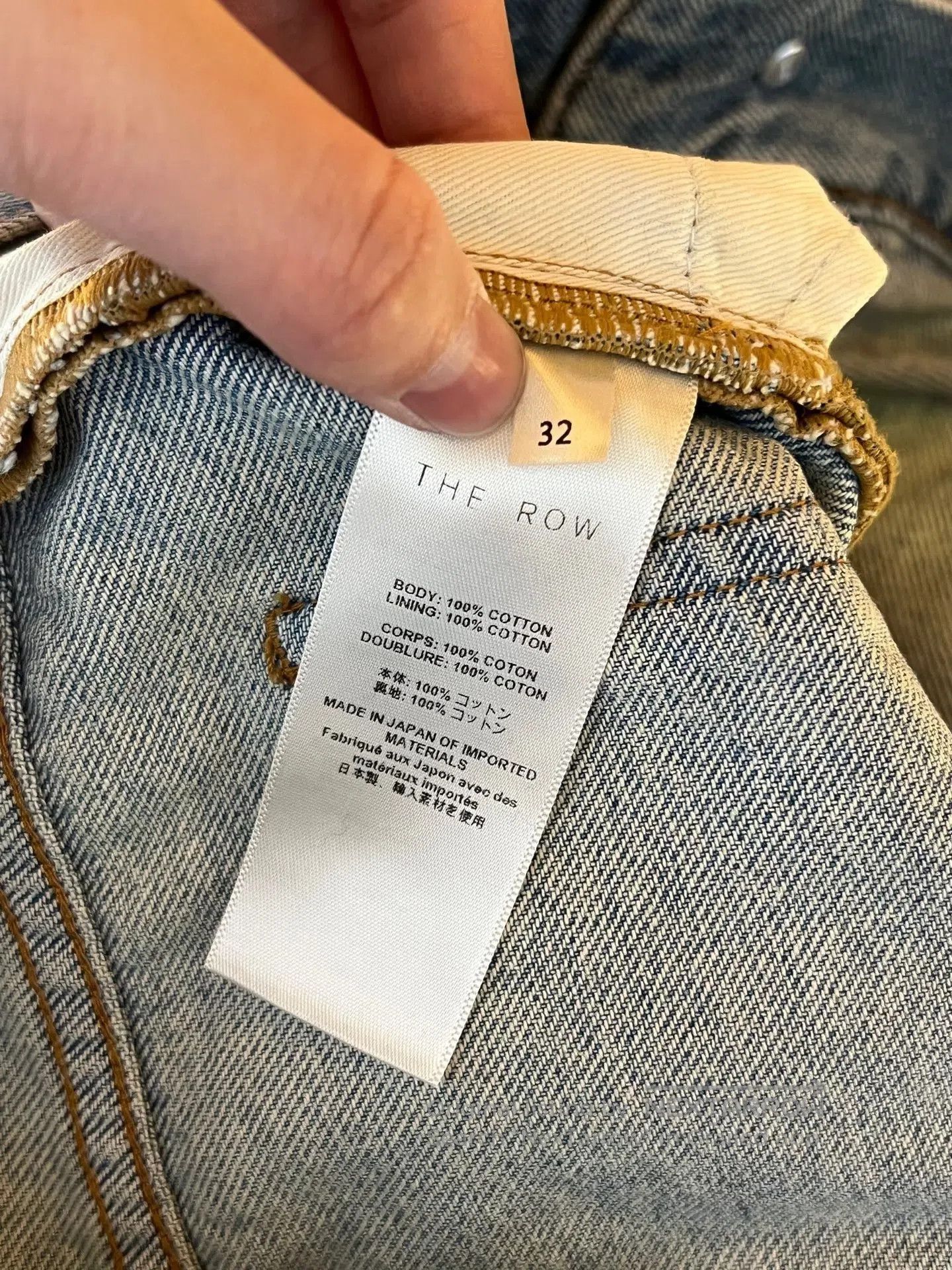 The Row The Row Washed jeans| Size 31" - 3 Thumbnail