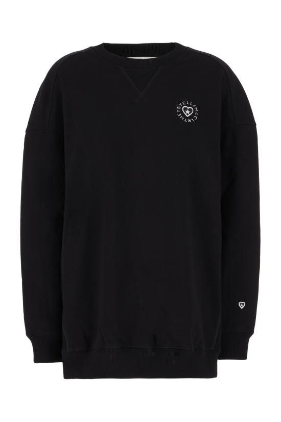 Stella McCartney STELLA MCCARTNEY Women Hoodies 6J02713SPY63 1000 BLACK Size XS / US 0-2 / IT 36-38 - 1 Thumbnail